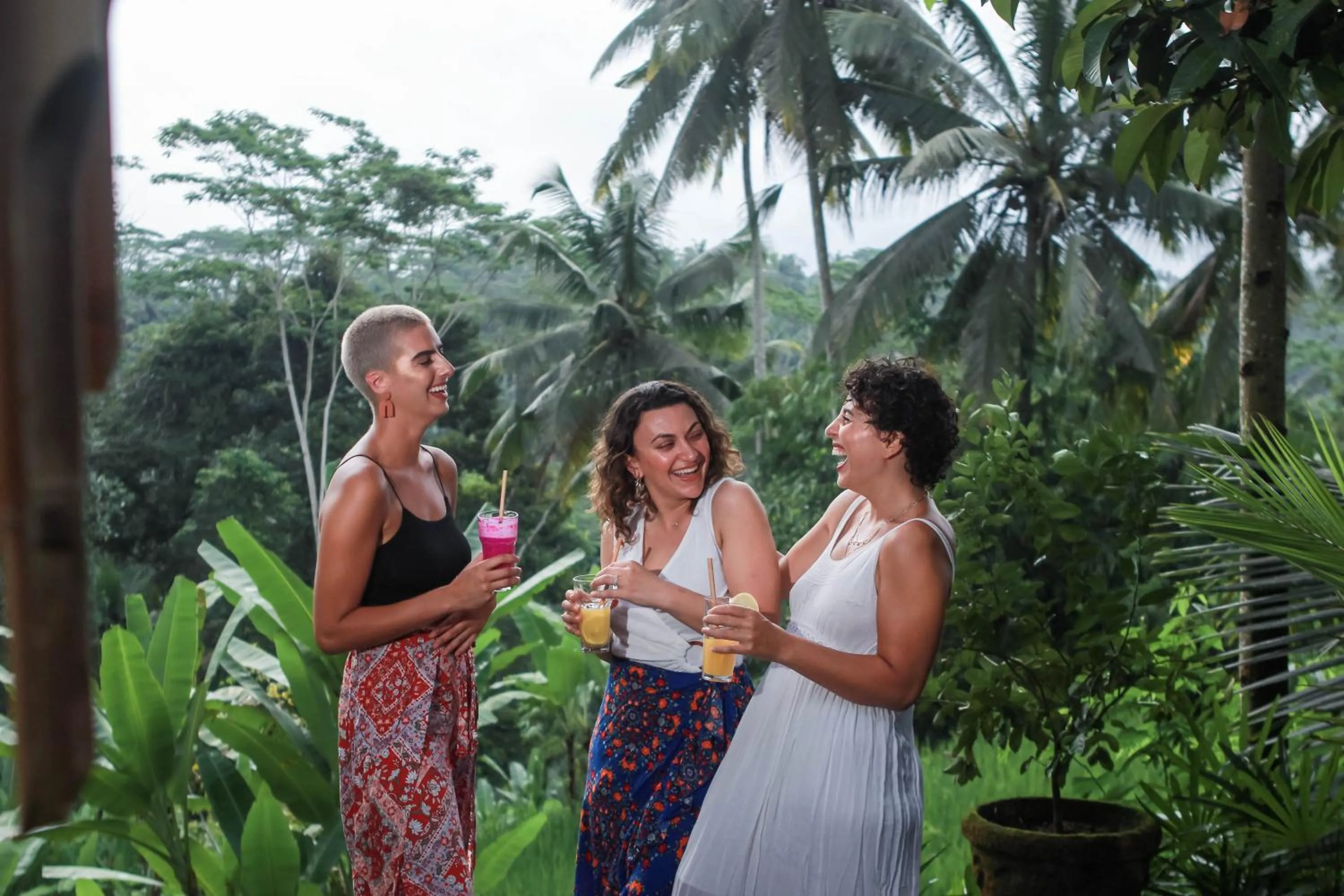 group of guests in Masakali Retreat