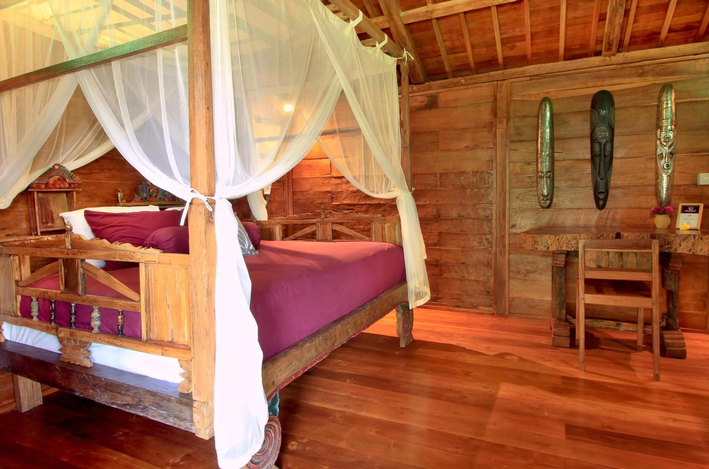 Bed in Masakali Retreat