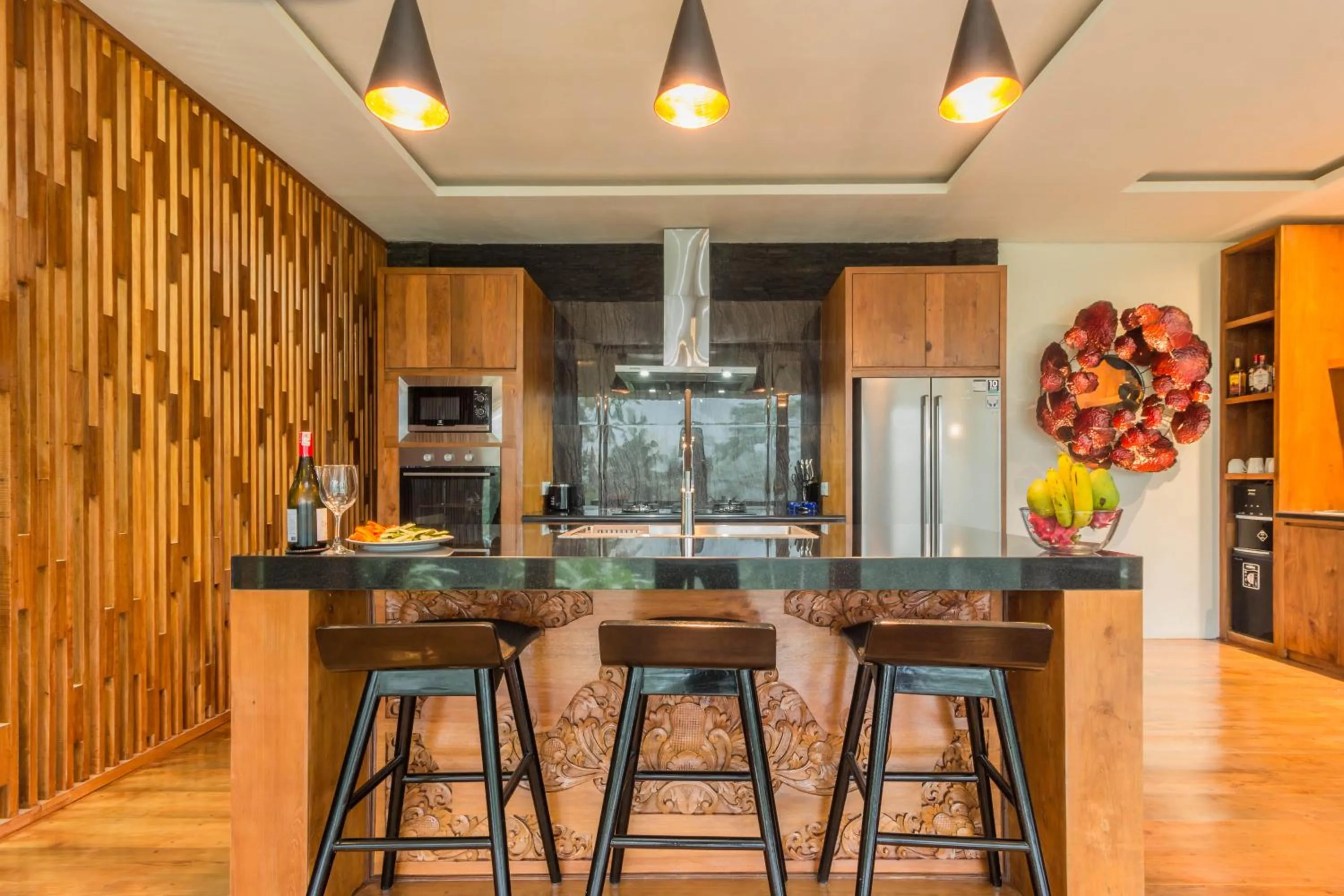 Kitchen or kitchenette in Masakali Retreat