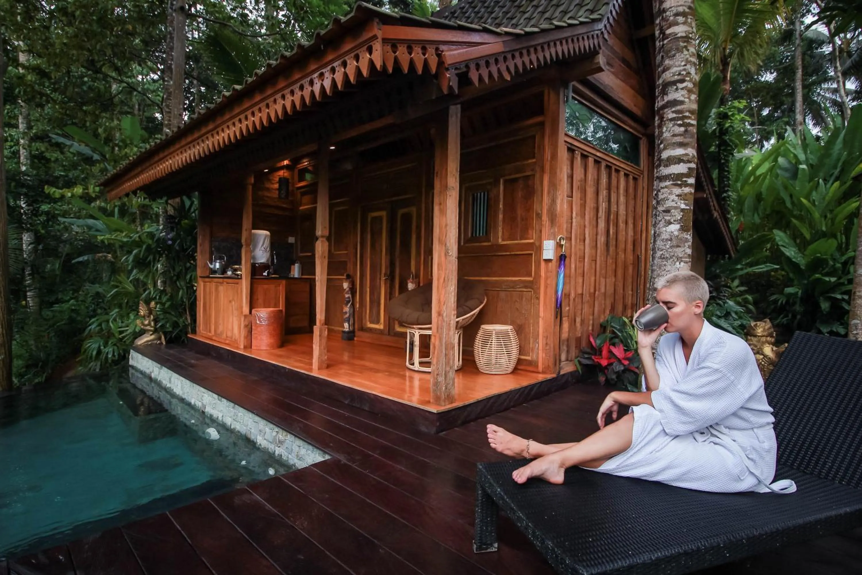 Patio in Masakali Retreat