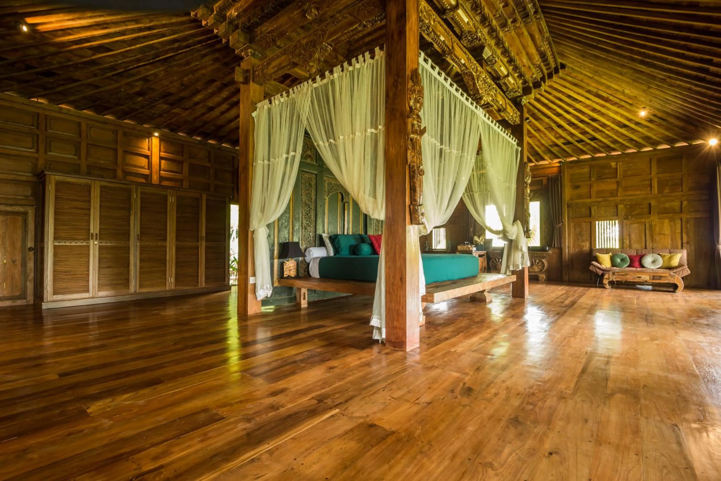 Bed in Masakali Retreat