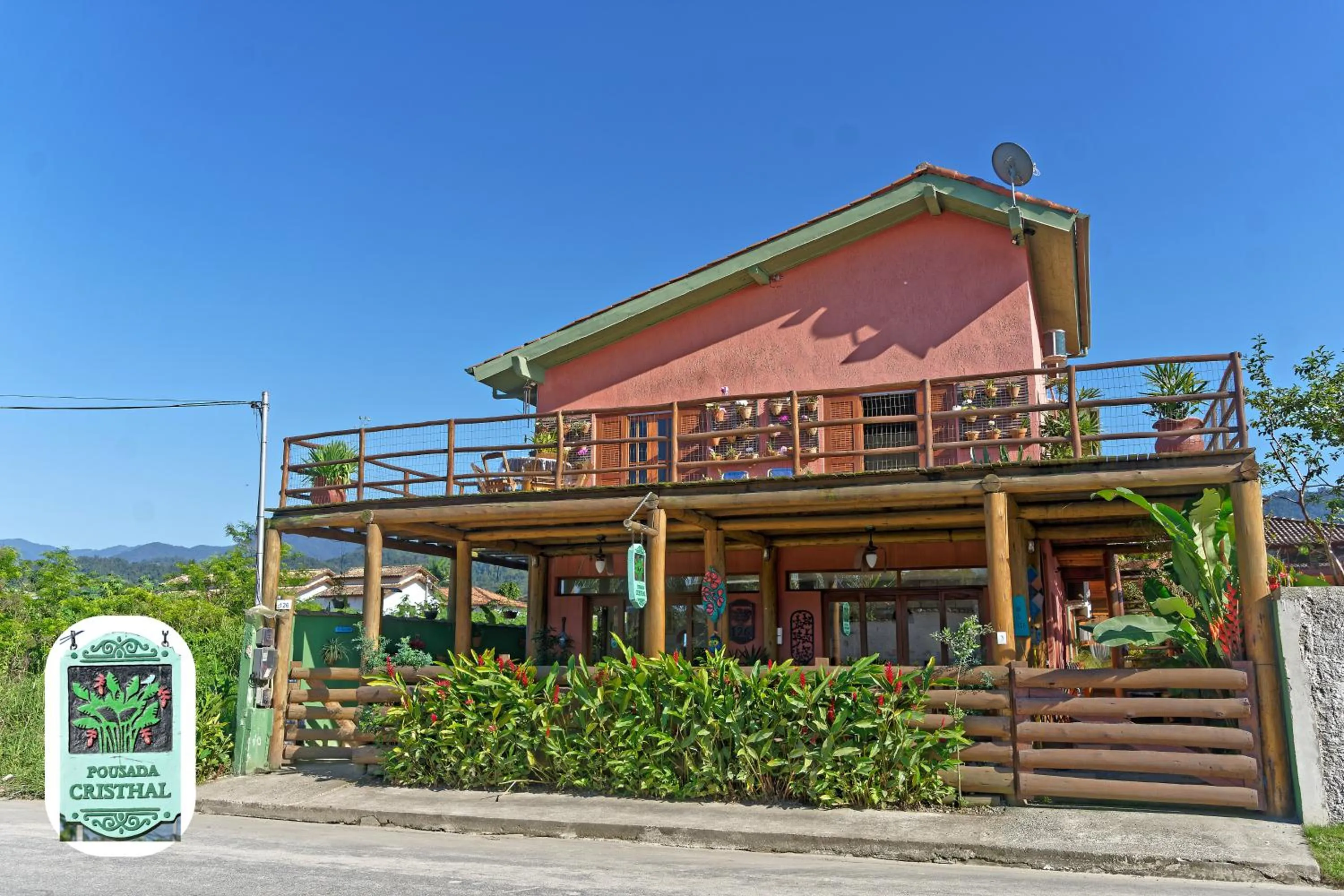 Property building in Pousada Cristhal Paraty