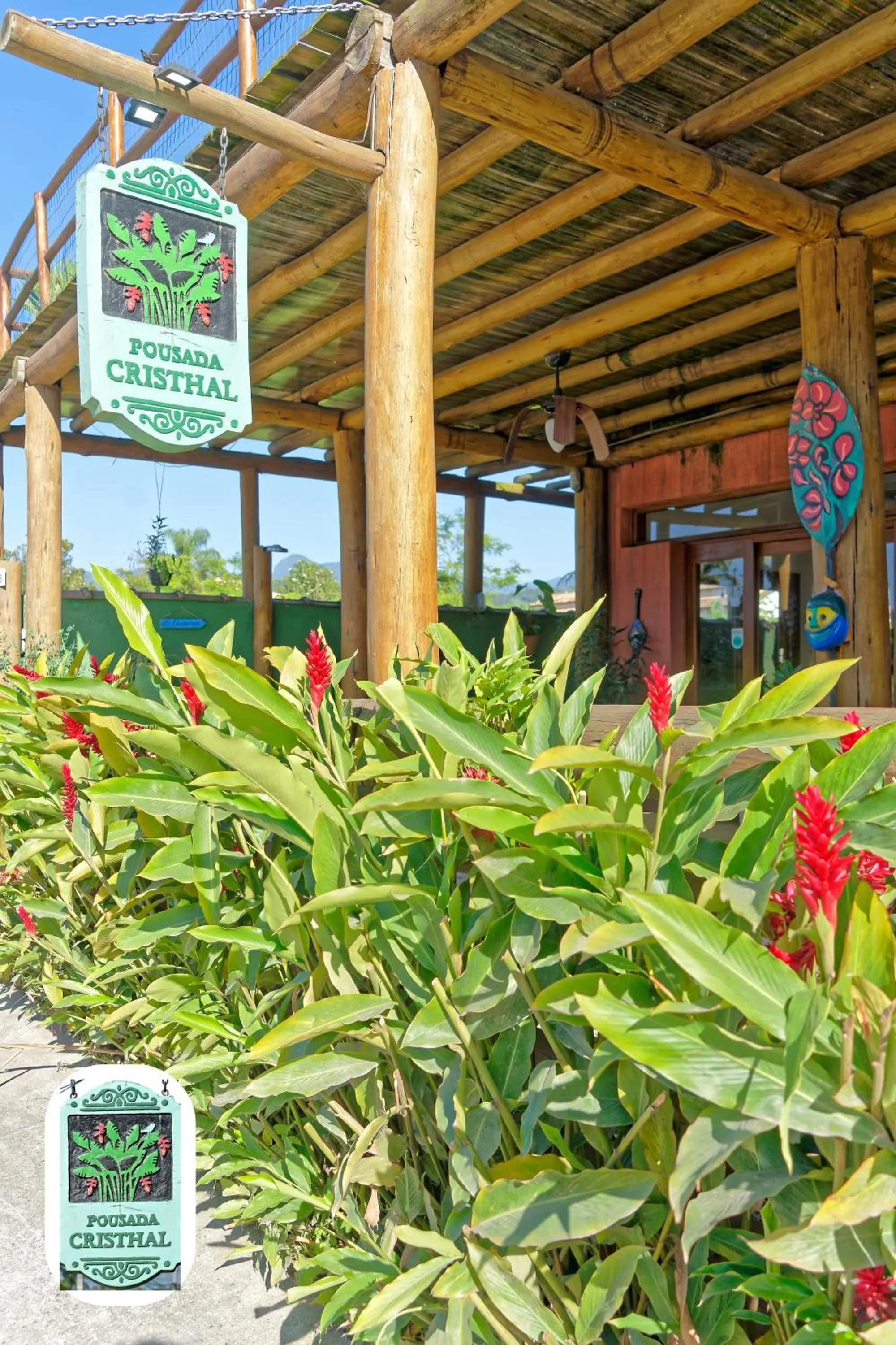 Spring in Pousada Cristhal Paraty
