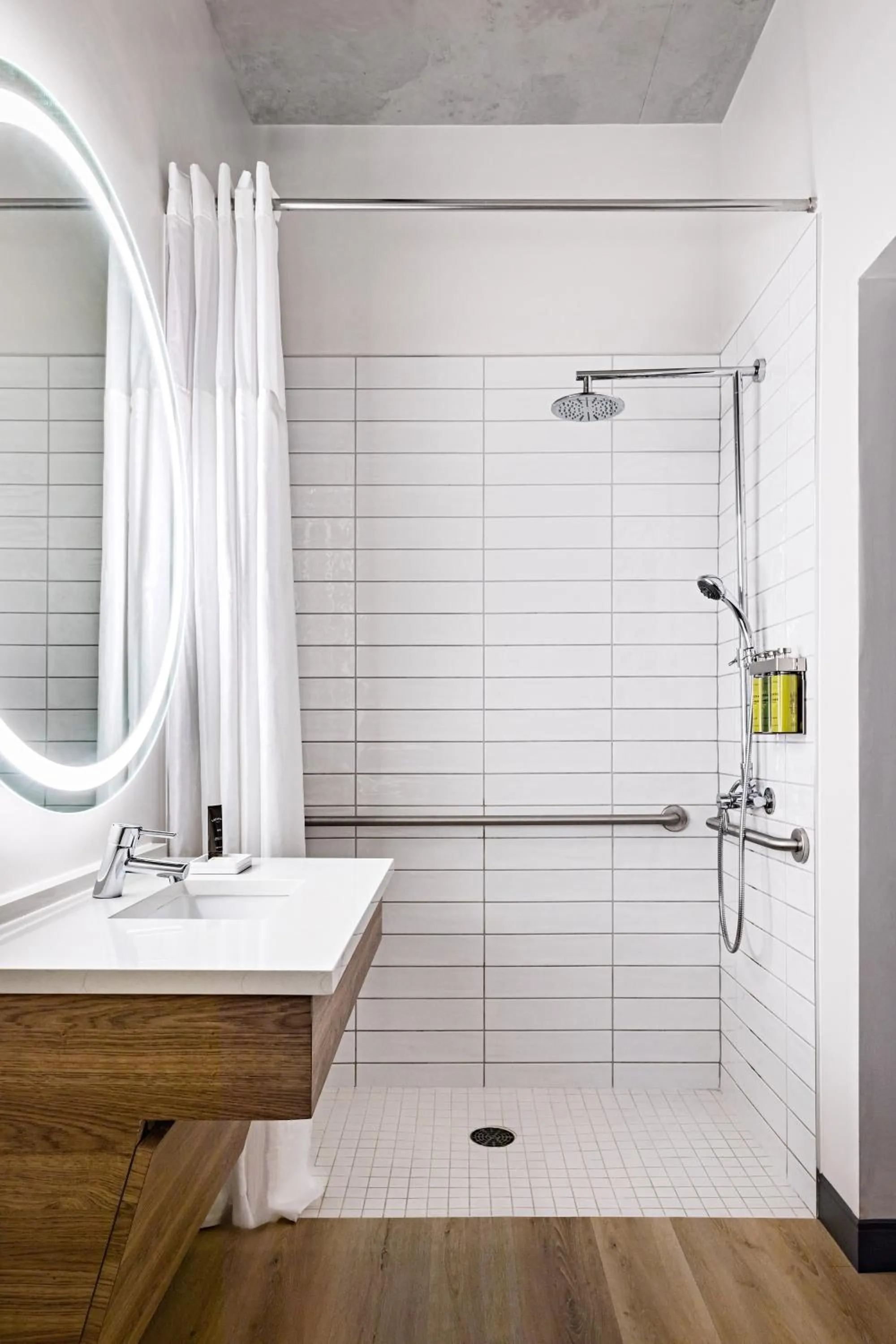 Bathroom in The LOOM Hotel, Tapestry Collection by Hilton