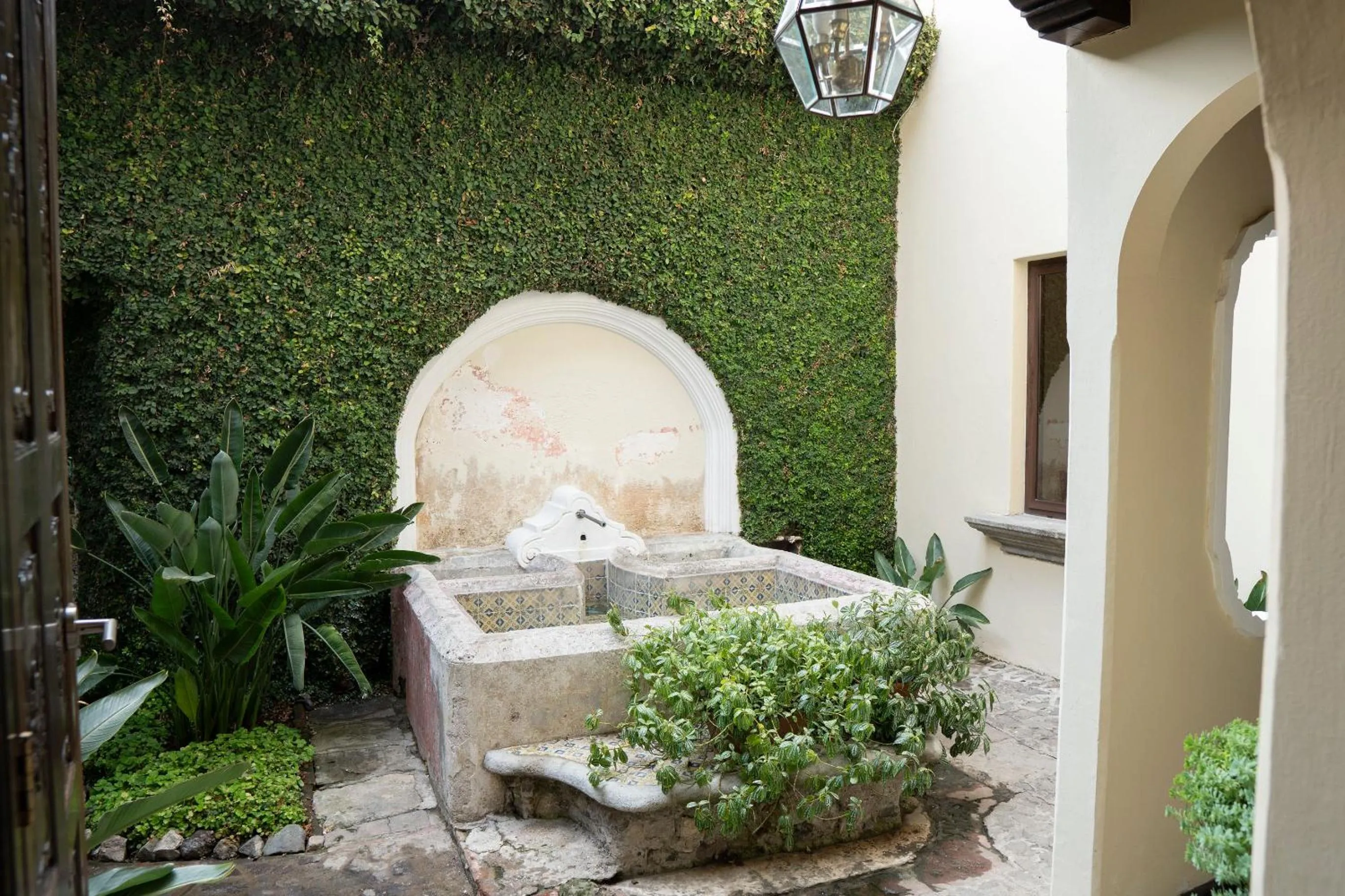 Garden in Casa Noble Hotel