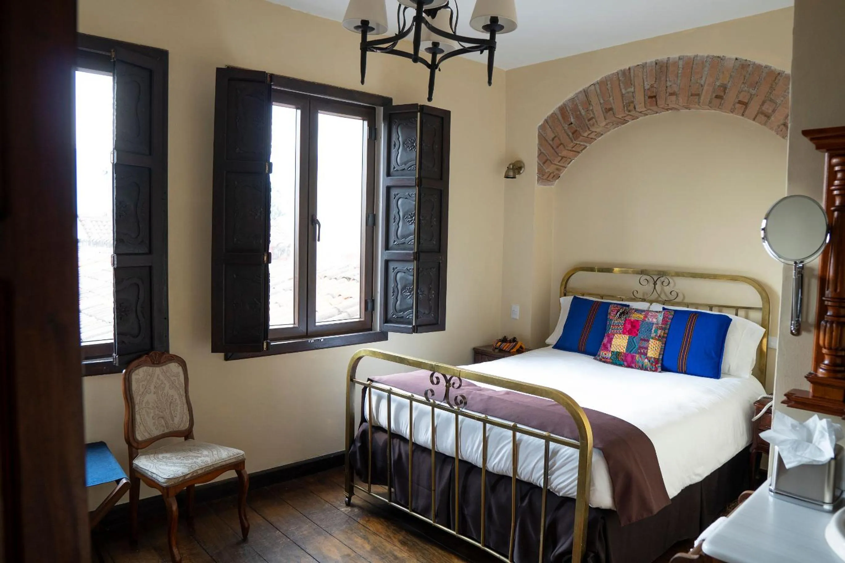 Bed in Casa Noble Hotel