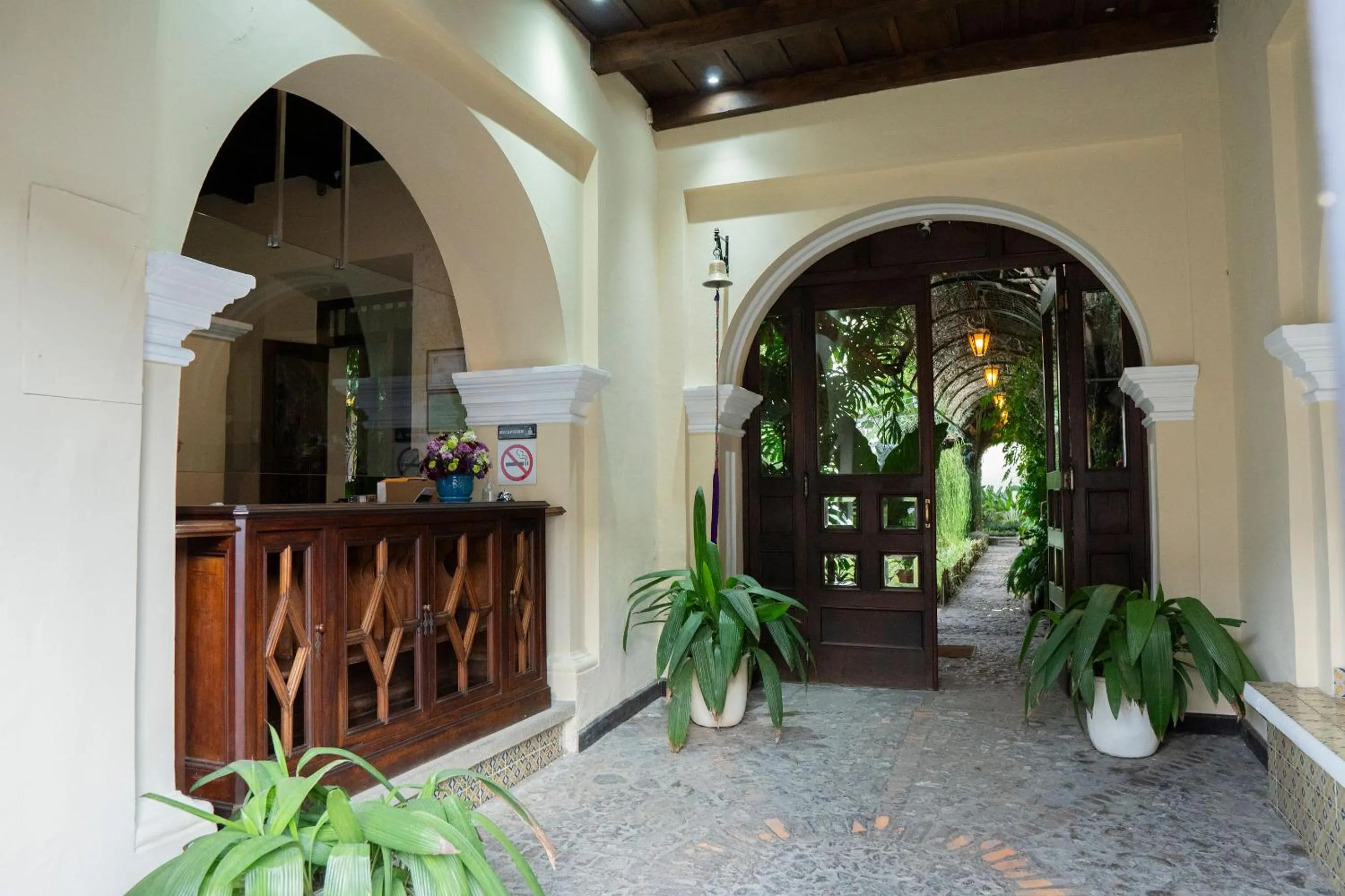 Lobby or reception in Casa Noble Hotel