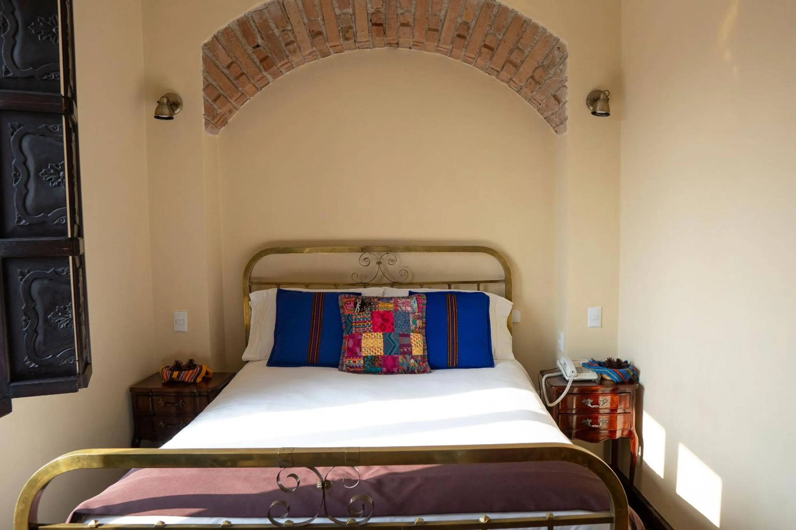 Bed in Casa Noble Hotel