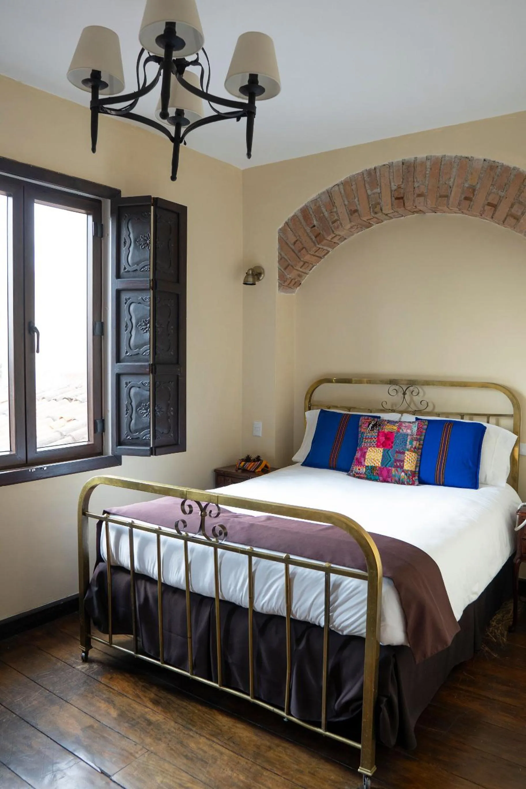 Bed in Casa Noble Hotel