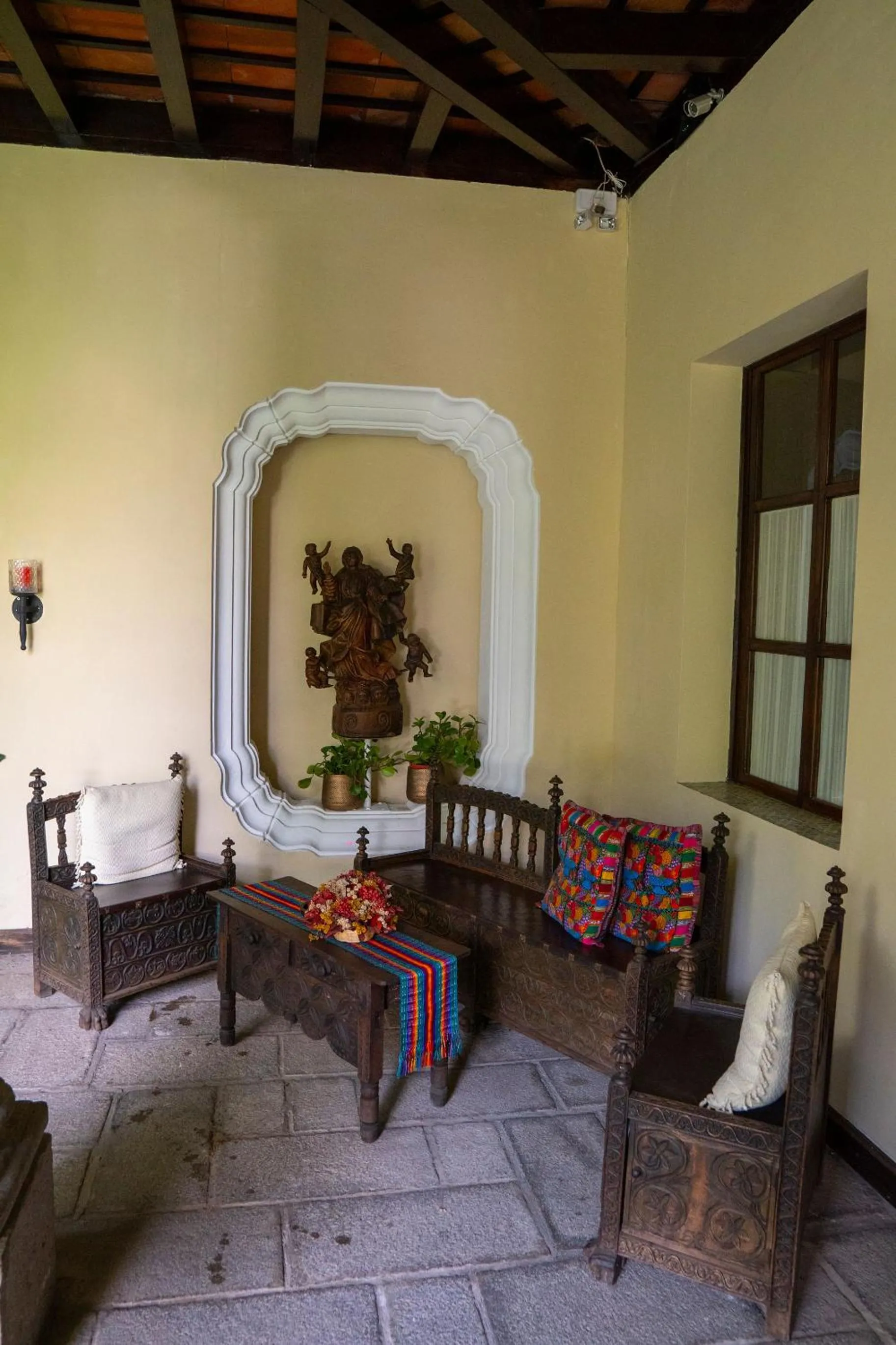 Patio in Casa Noble Hotel