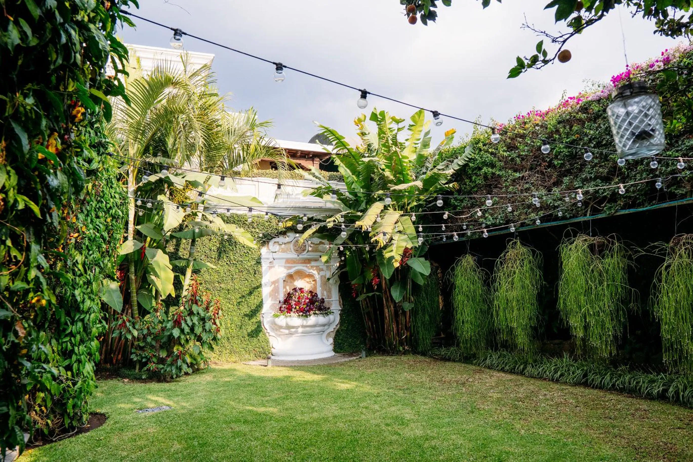 Garden in Casa Noble Hotel