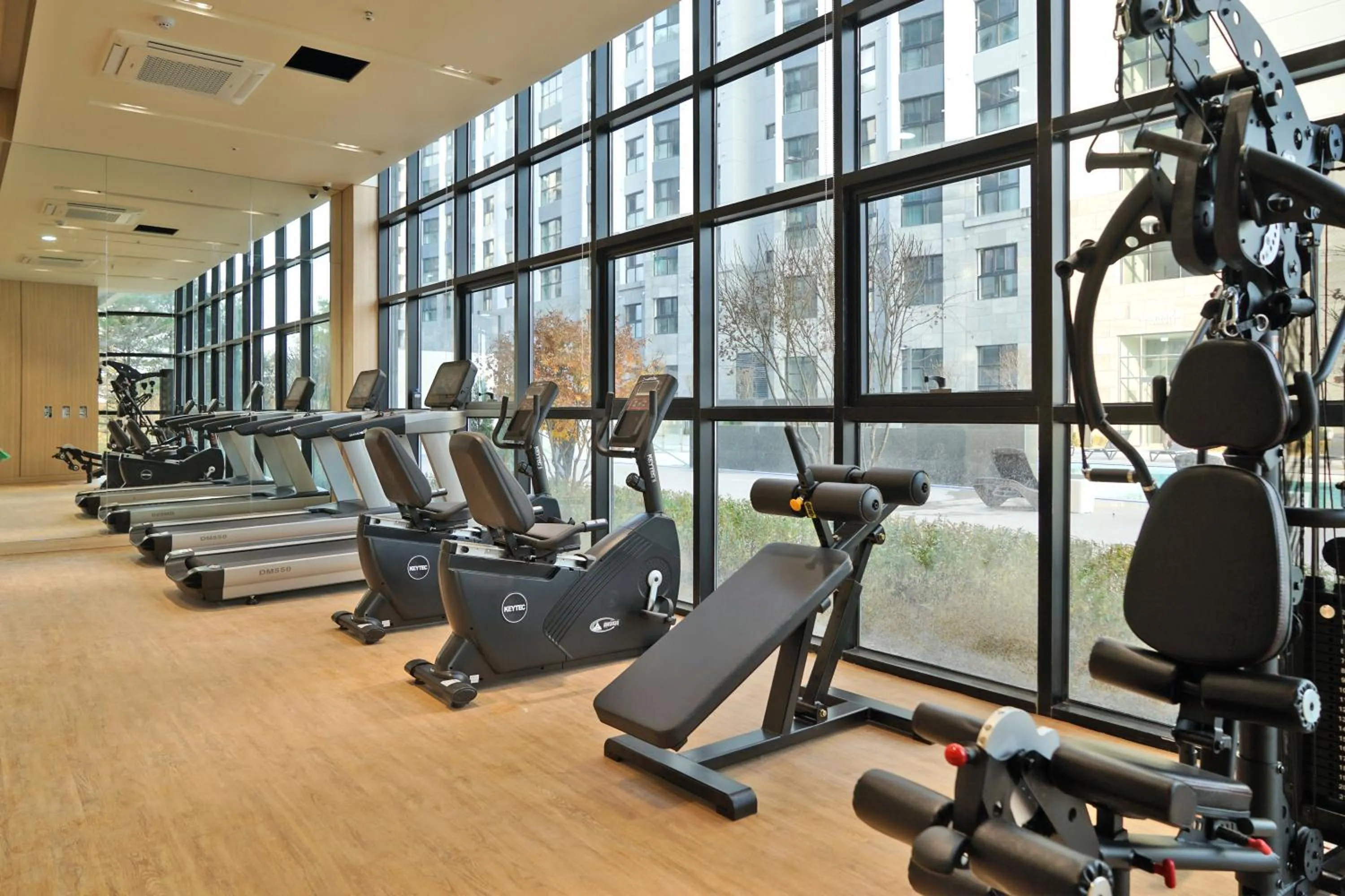 Fitness centre/facilities in Chestertons Sokcho