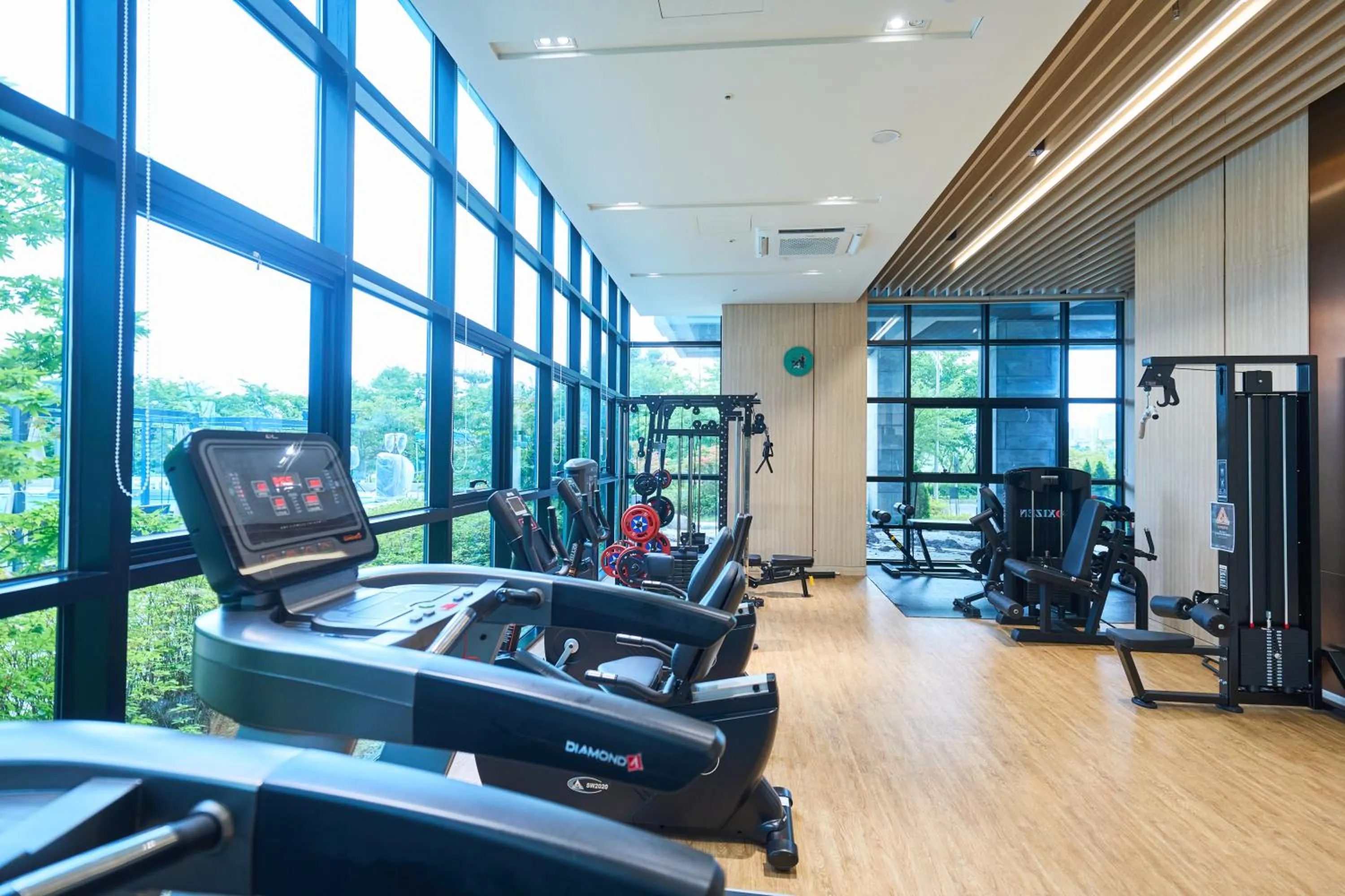 Fitness centre/facilities in Chestertons Sokcho