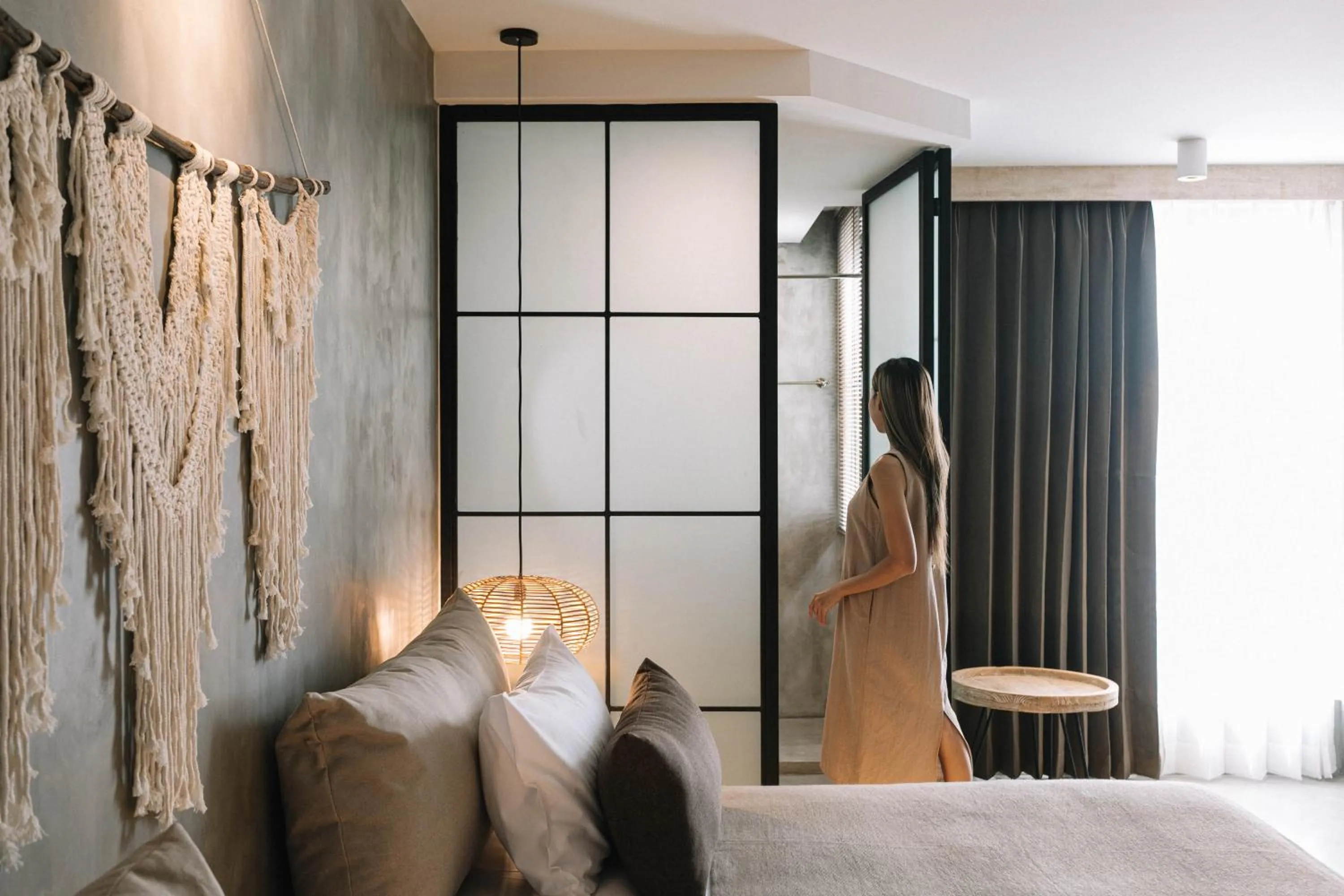 People, Bed in Glory Wabi Sabi Hotel 清迈古城荣耀侘寂酒店