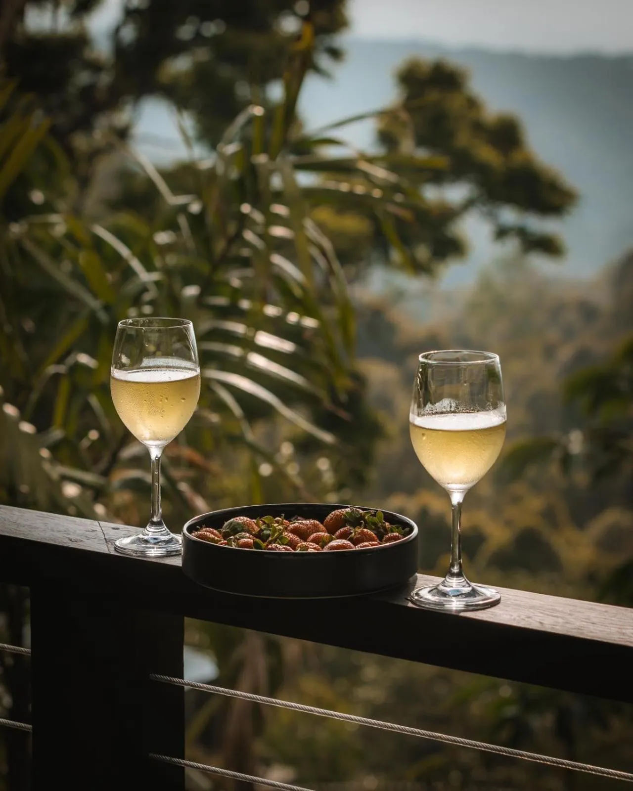 Drinks in Munduk Cabins