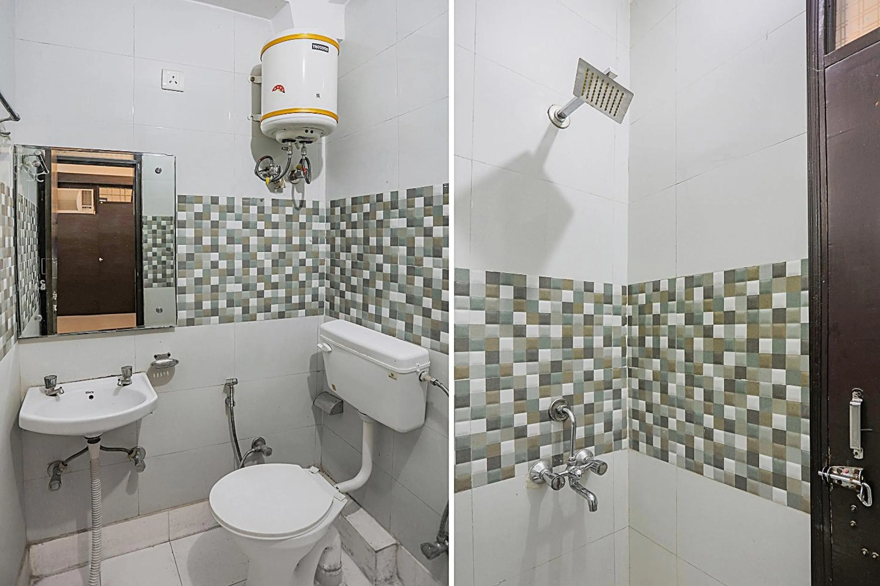 Bathroom in Hotel O Sun Villa