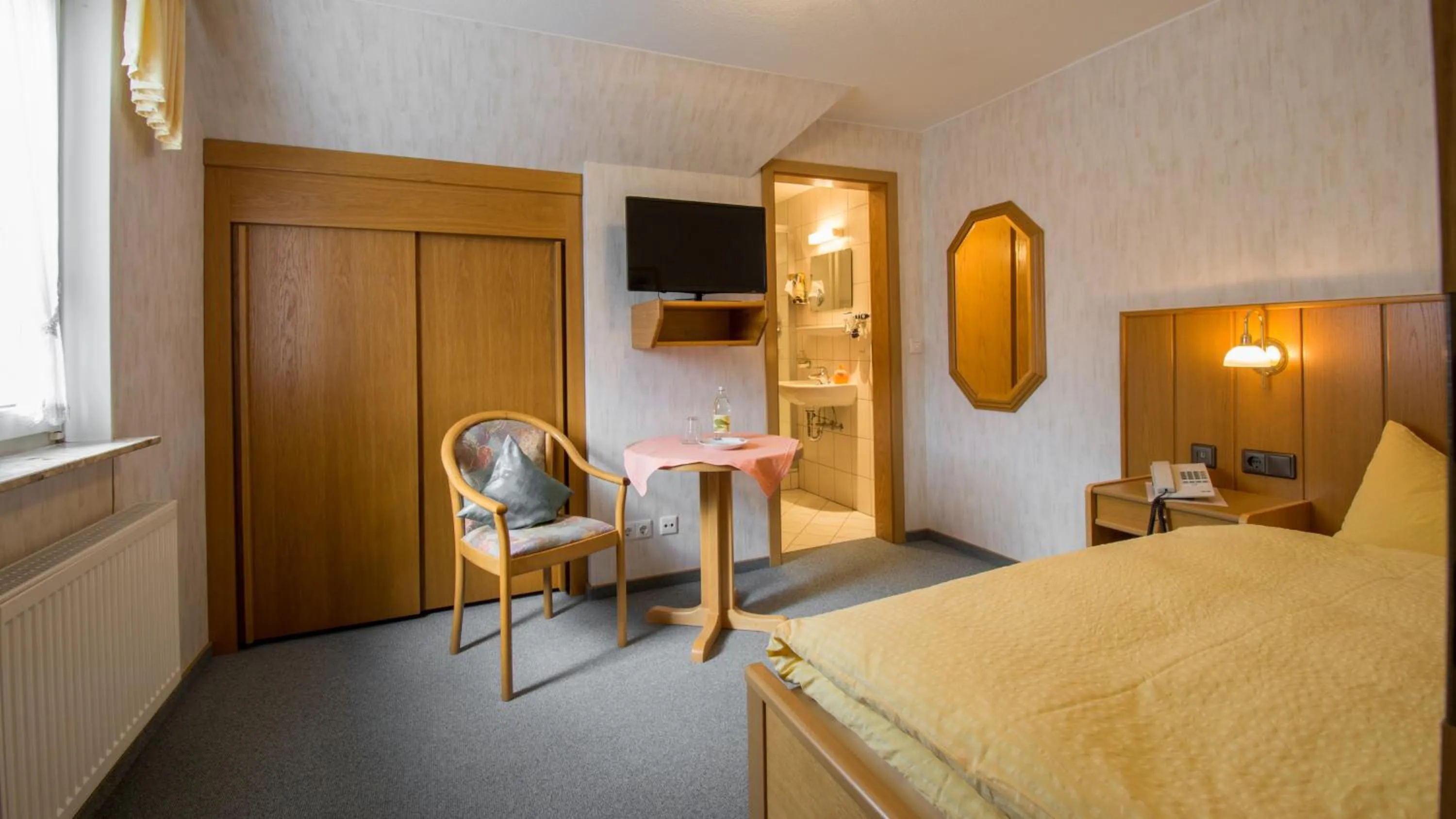 Decorative detail, Bed in Landhotel Gasthof zur Post