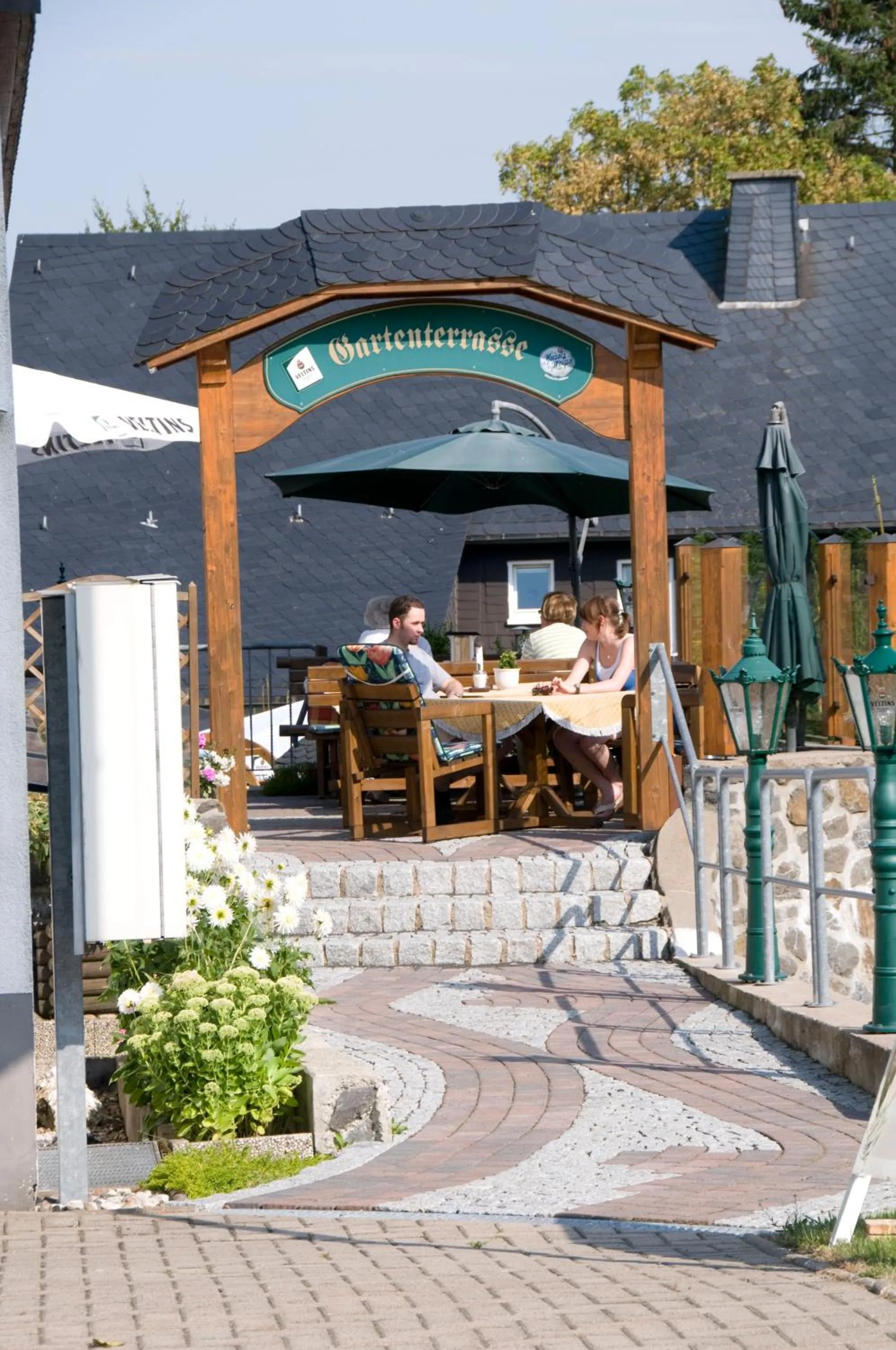 Balcony/Terrace in Landhotel Gasthof zur Post