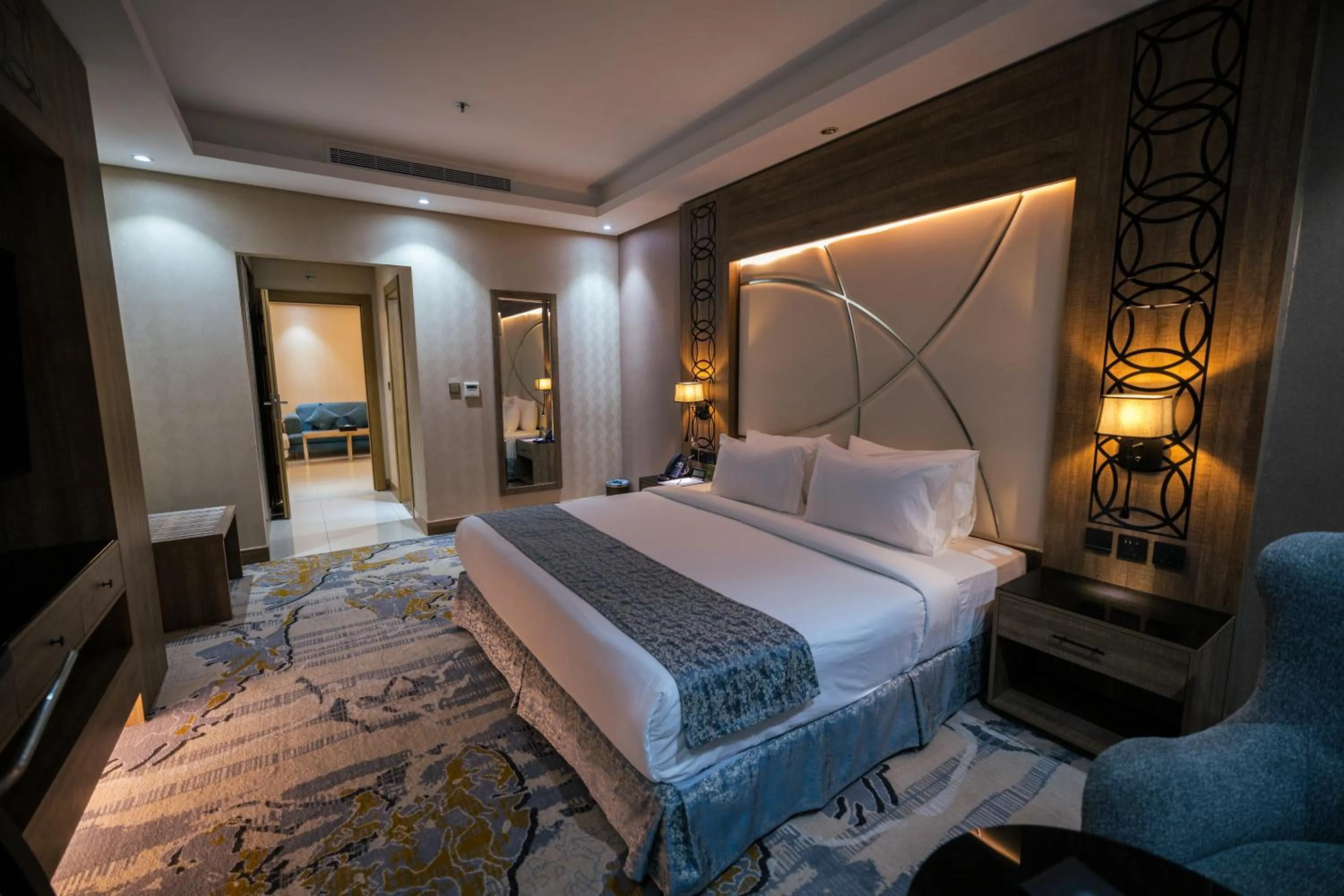 Bed in Mirnian Hotel