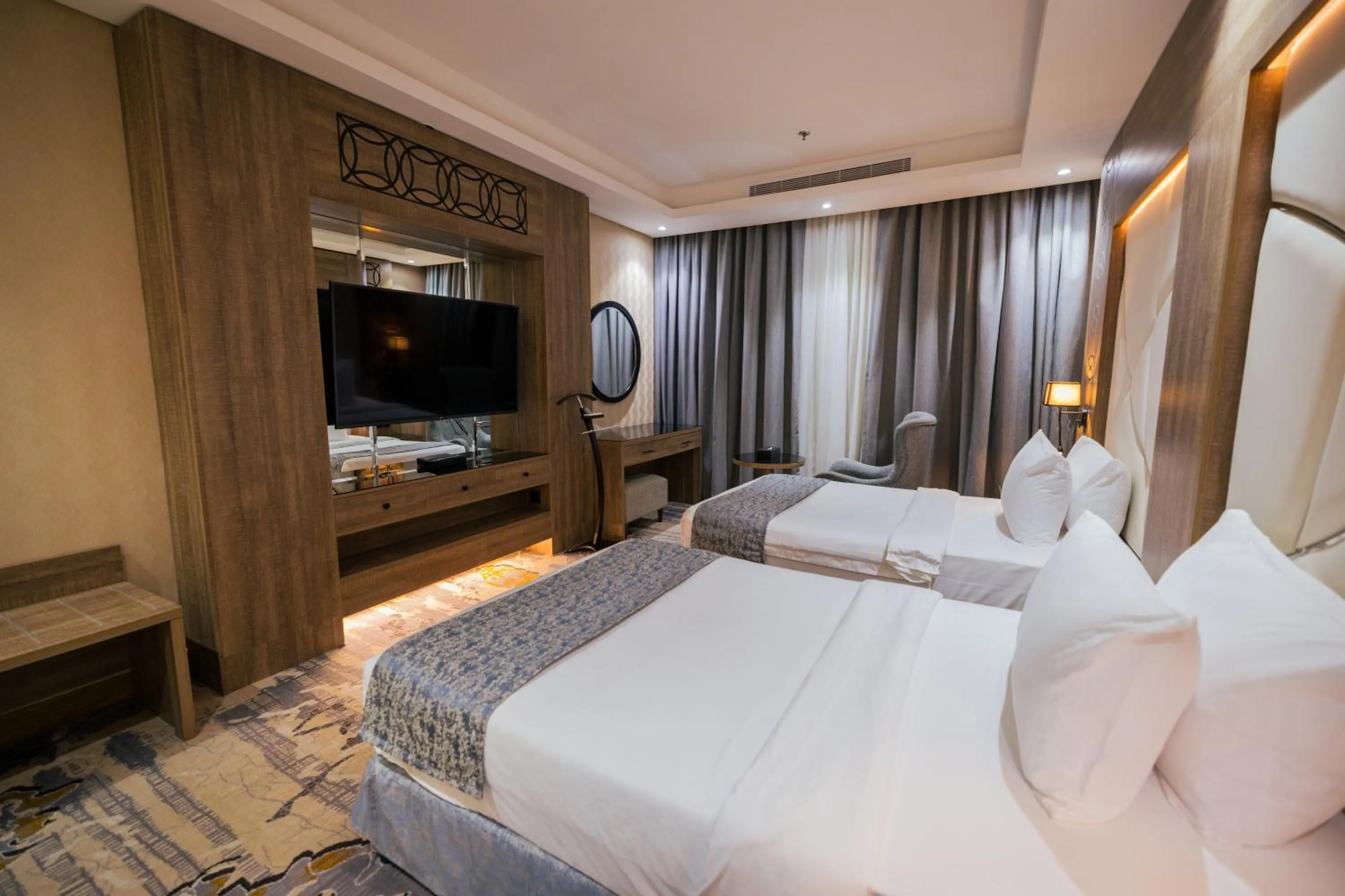 Bed in Mirnian Hotel