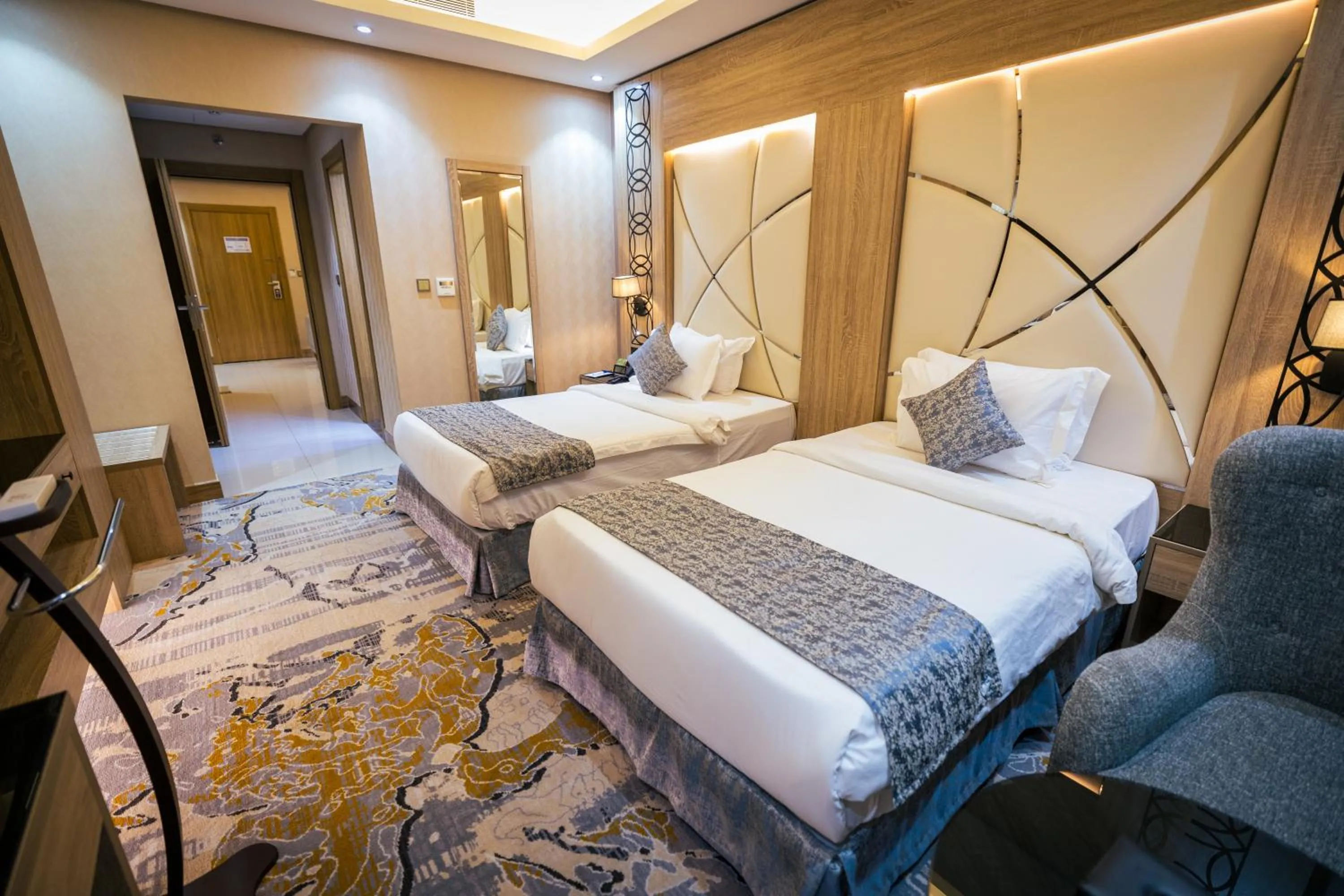 Bed in Mirnian Hotel