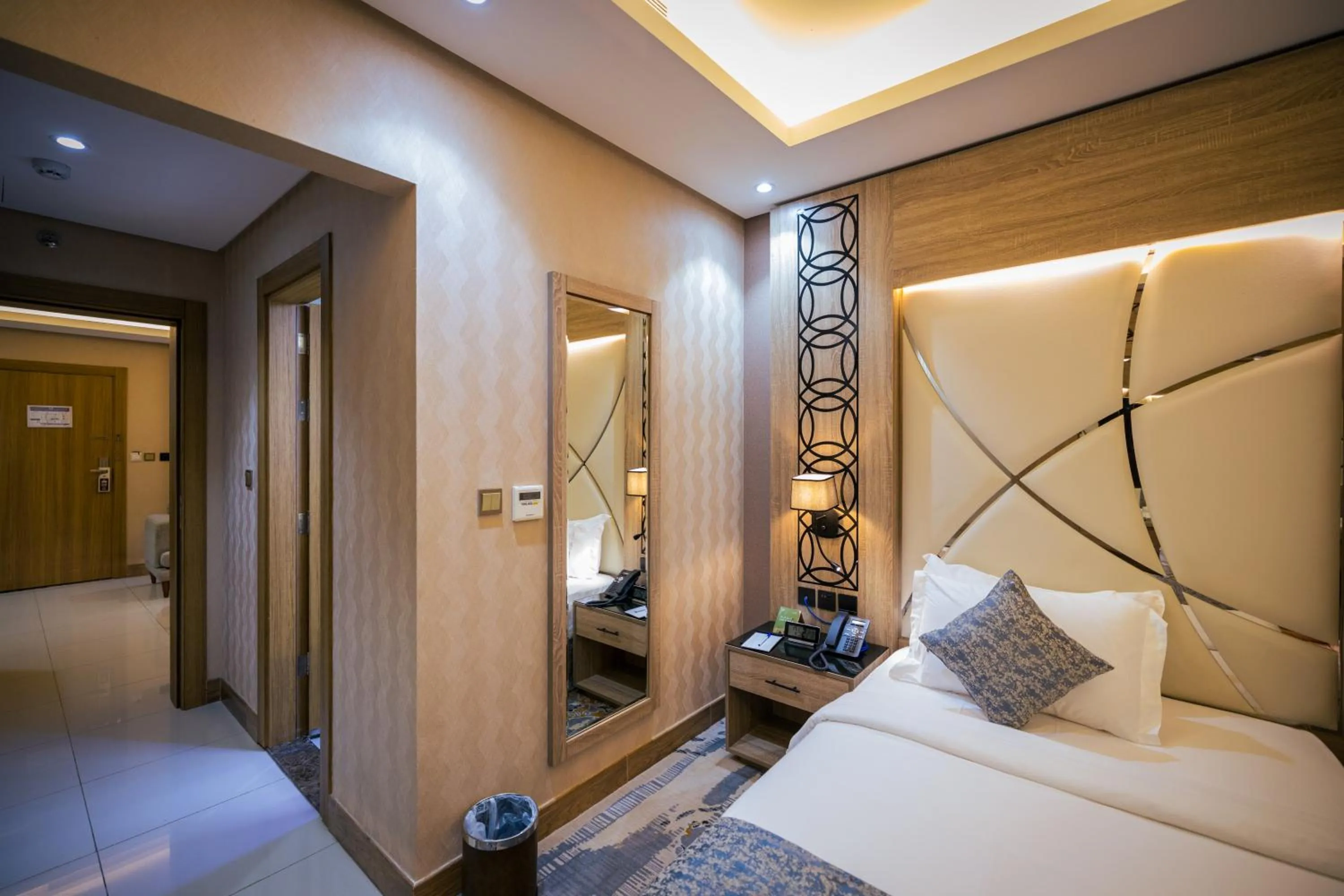 Bed in Mirnian Hotel