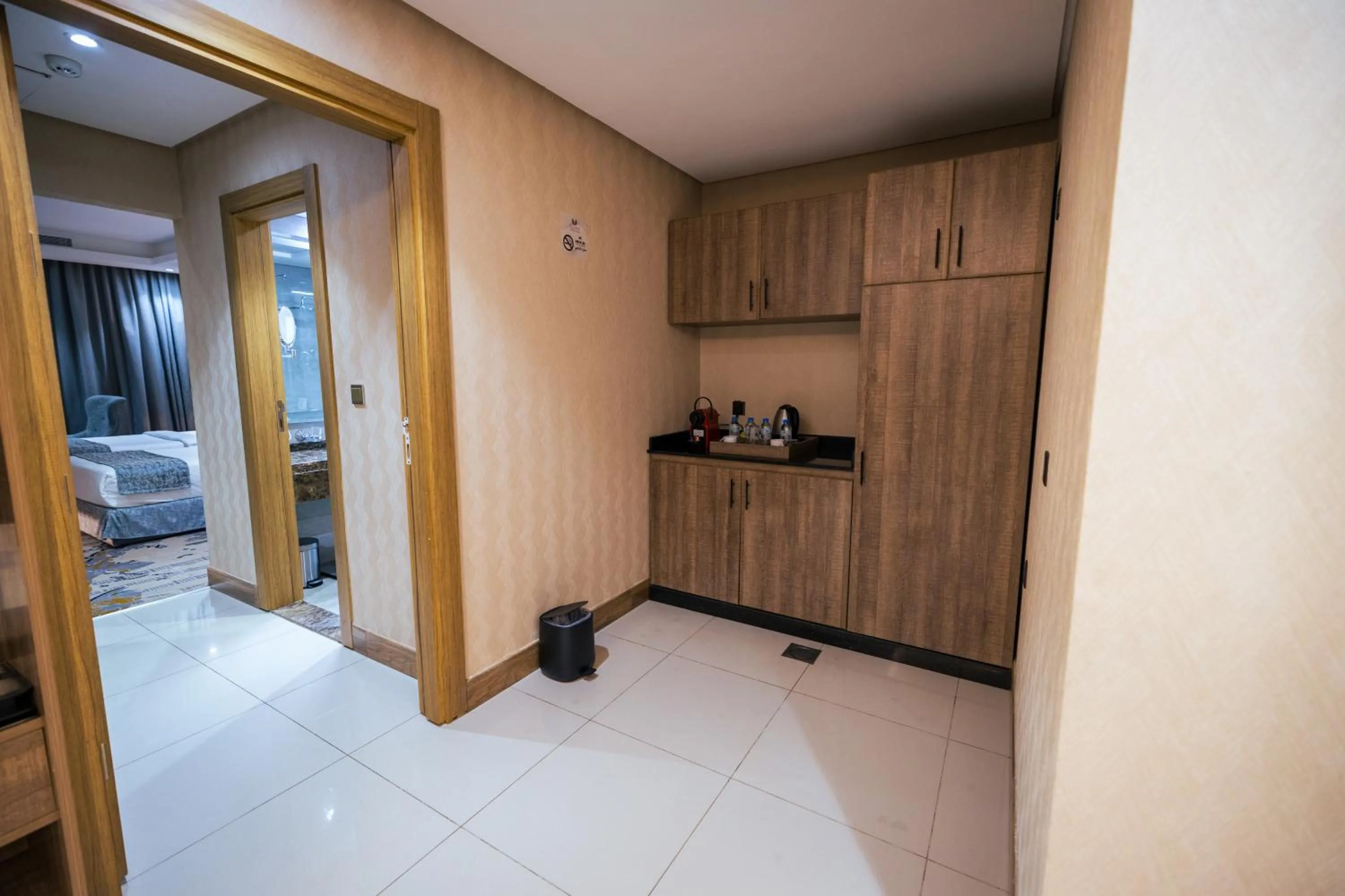 Bed in Mirnian Hotel