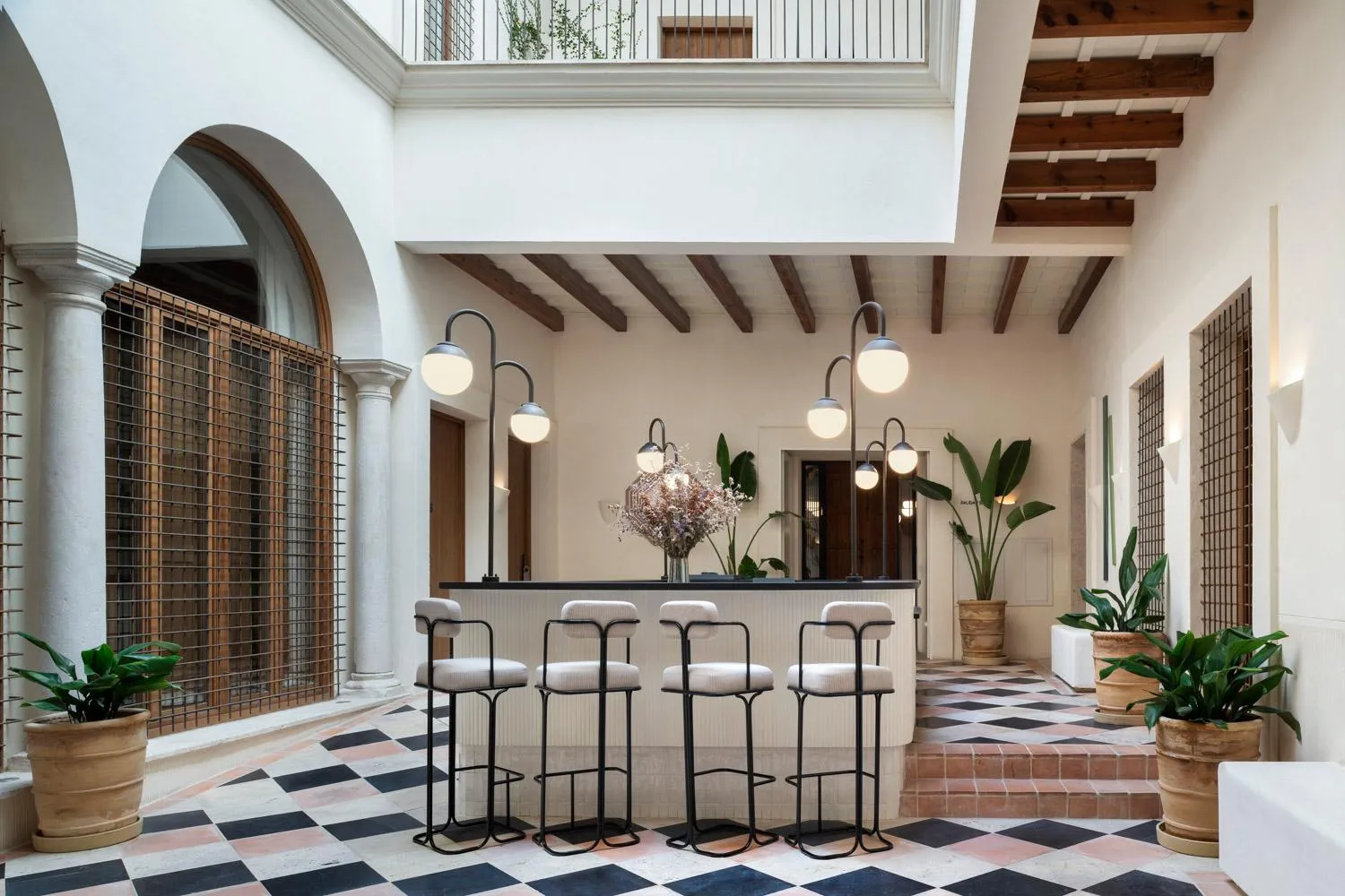 Lobby or reception in Casa del Rey Sabio