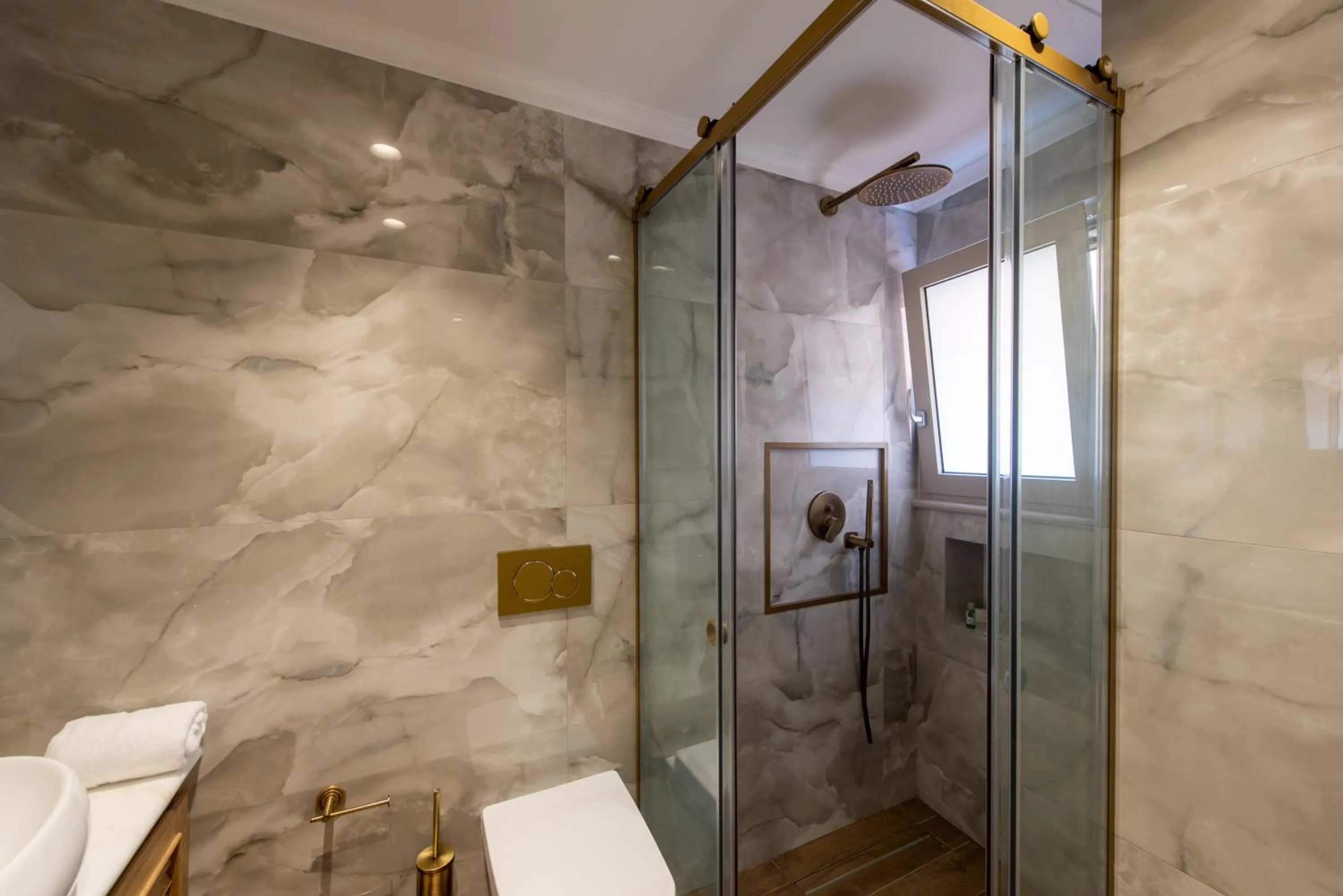 Bathroom in Capolavoro Suites