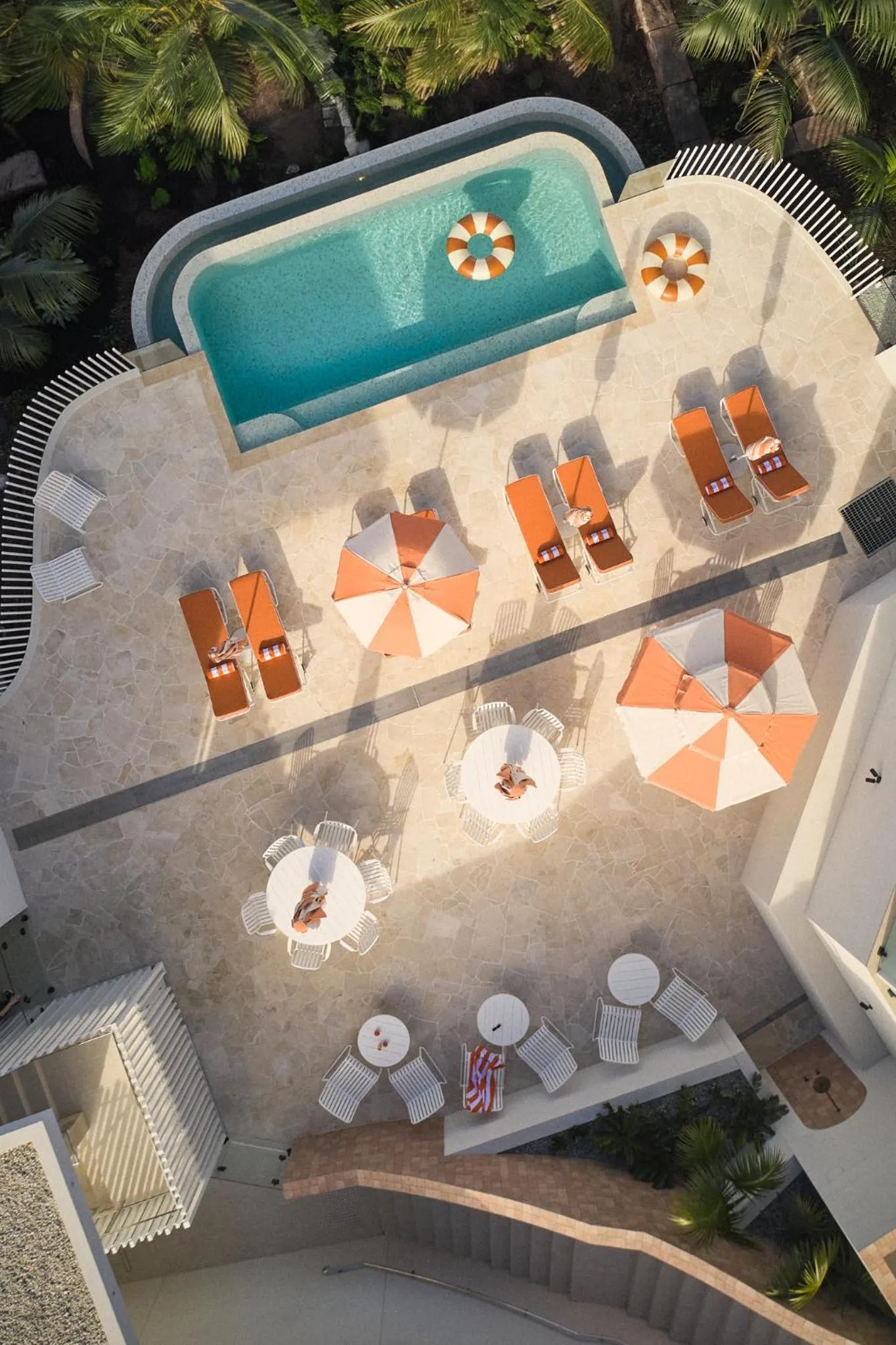 Pool view in THE BERRY VIEW