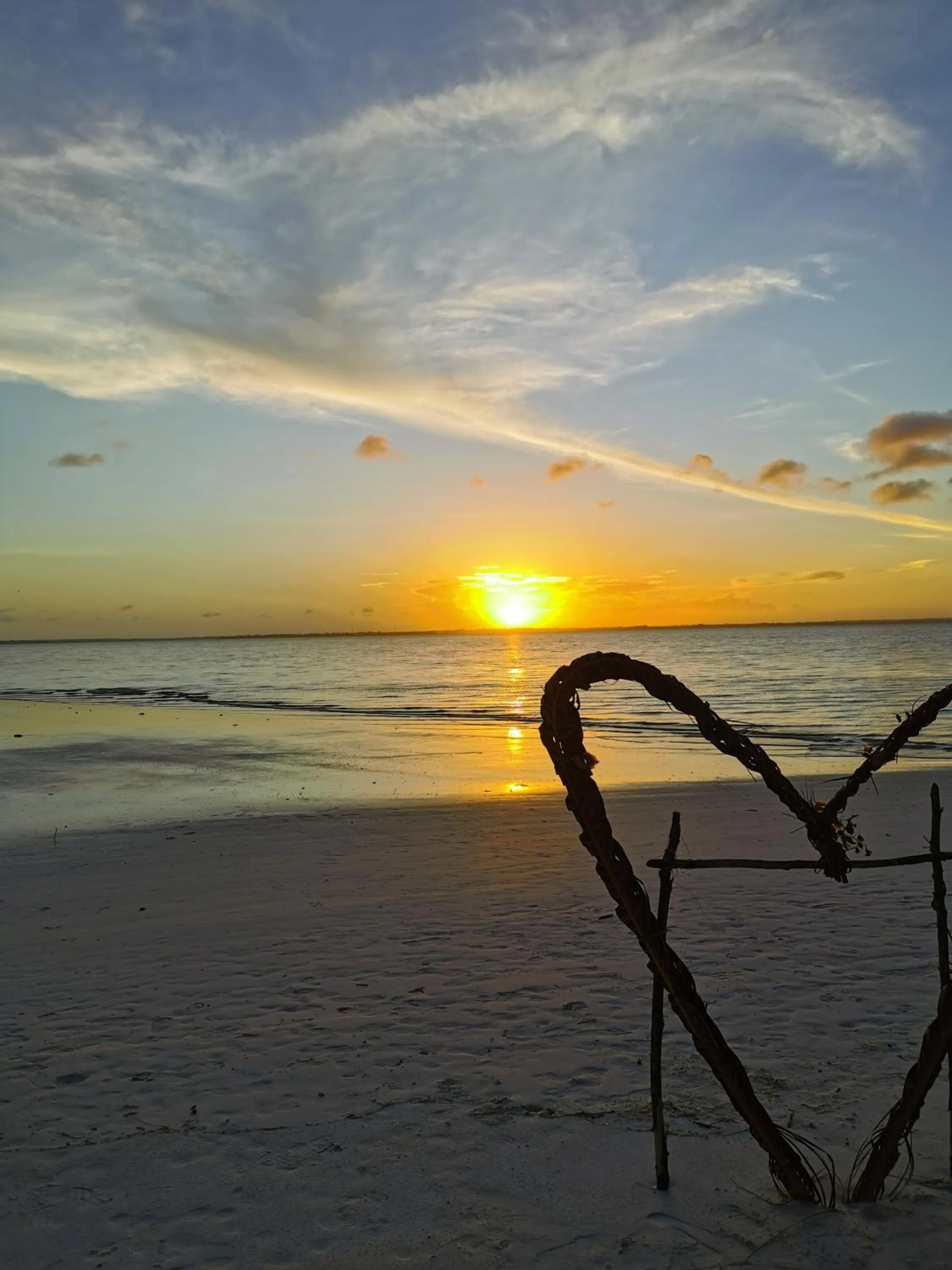 Sunset in Amani Villas Nature Retreat