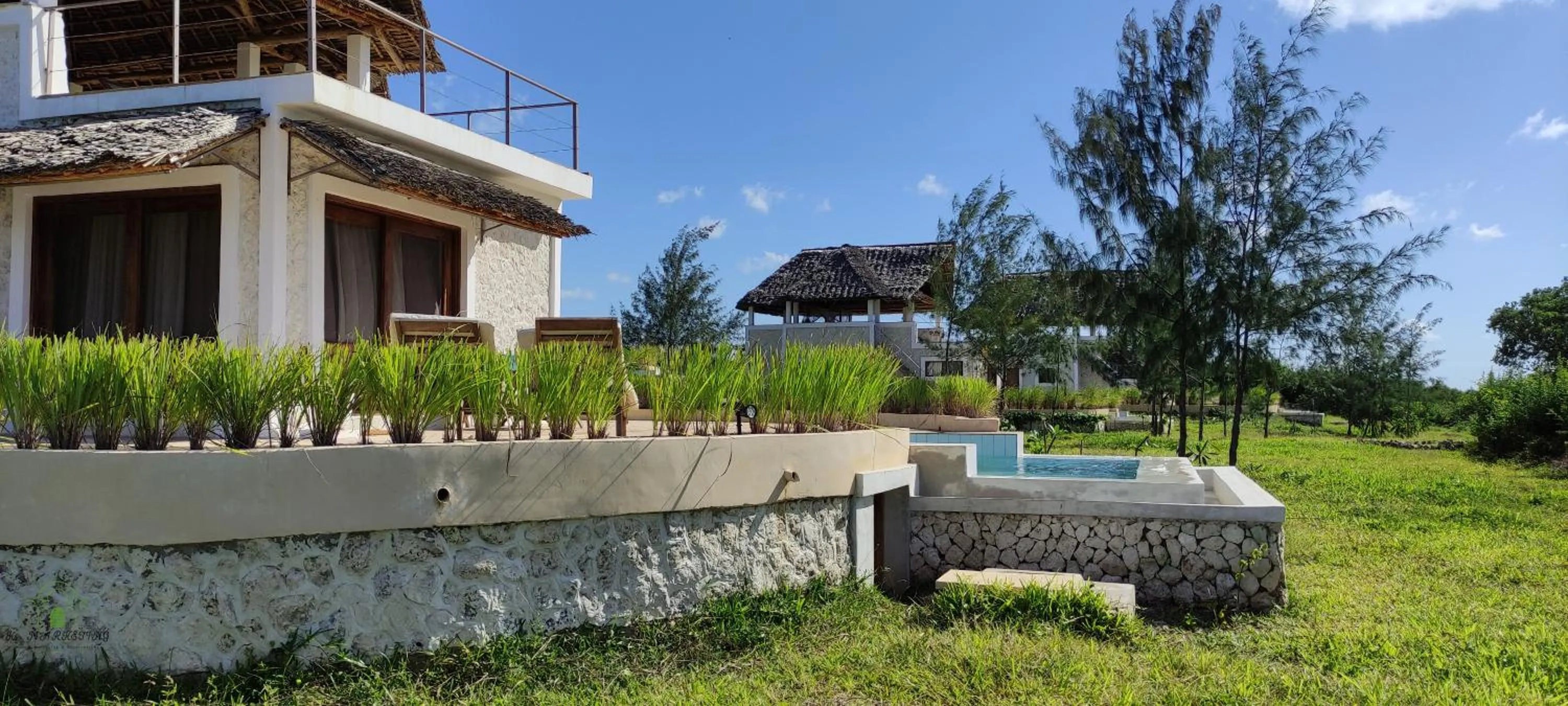 Property building in Amani Villas Nature Retreat