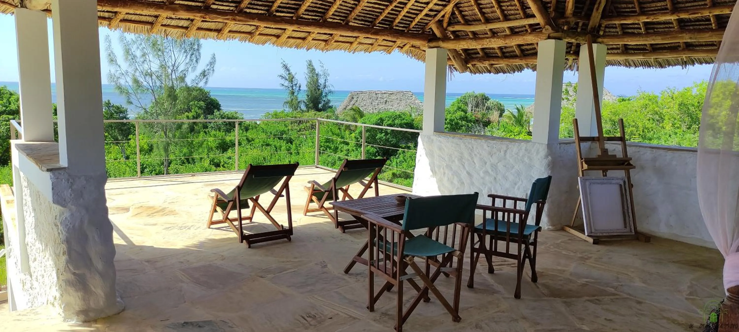 Balcony/Terrace in Amani Villas Nature Retreat