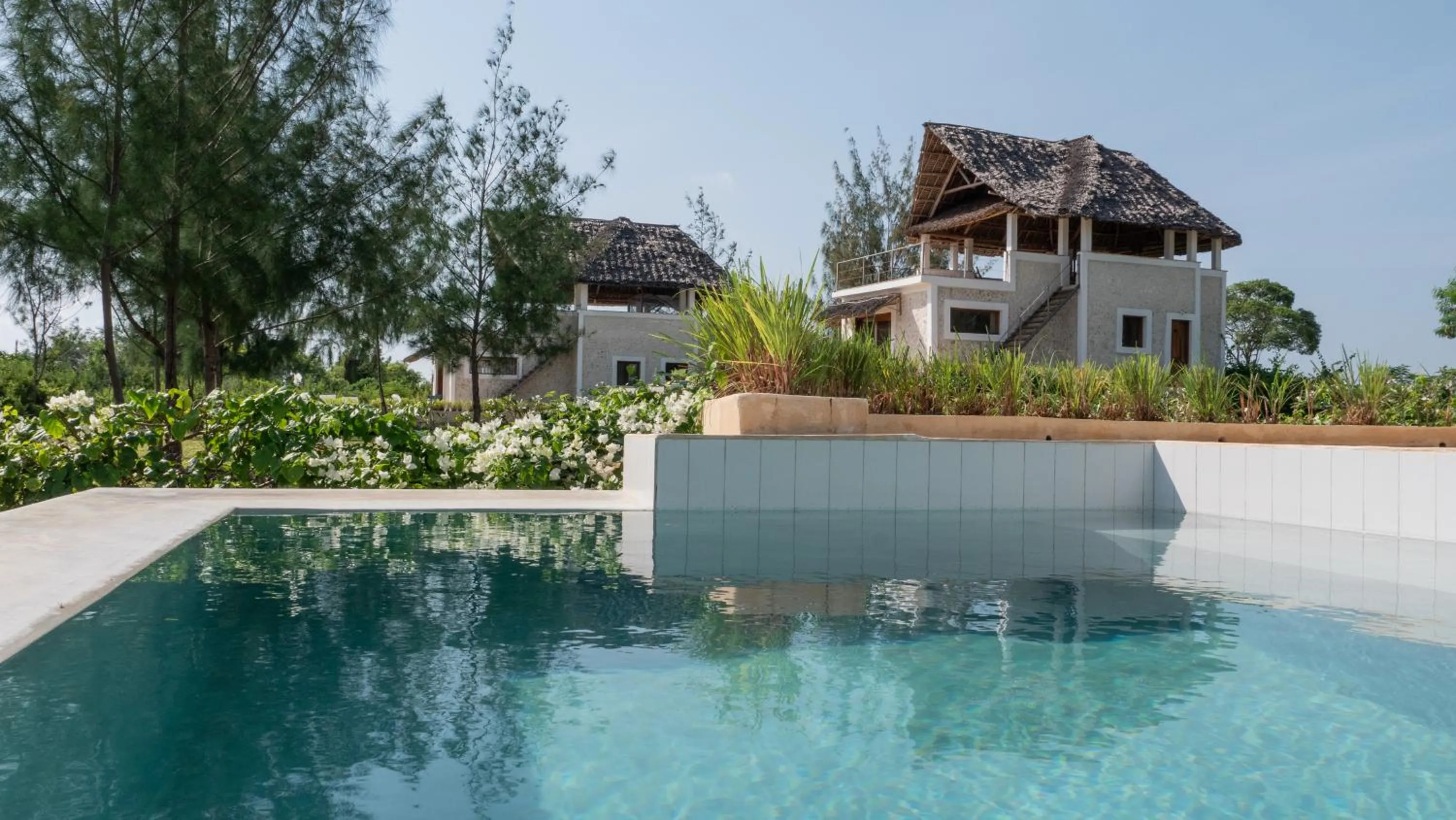 Swimming pool in Amani Villas Nature Retreat