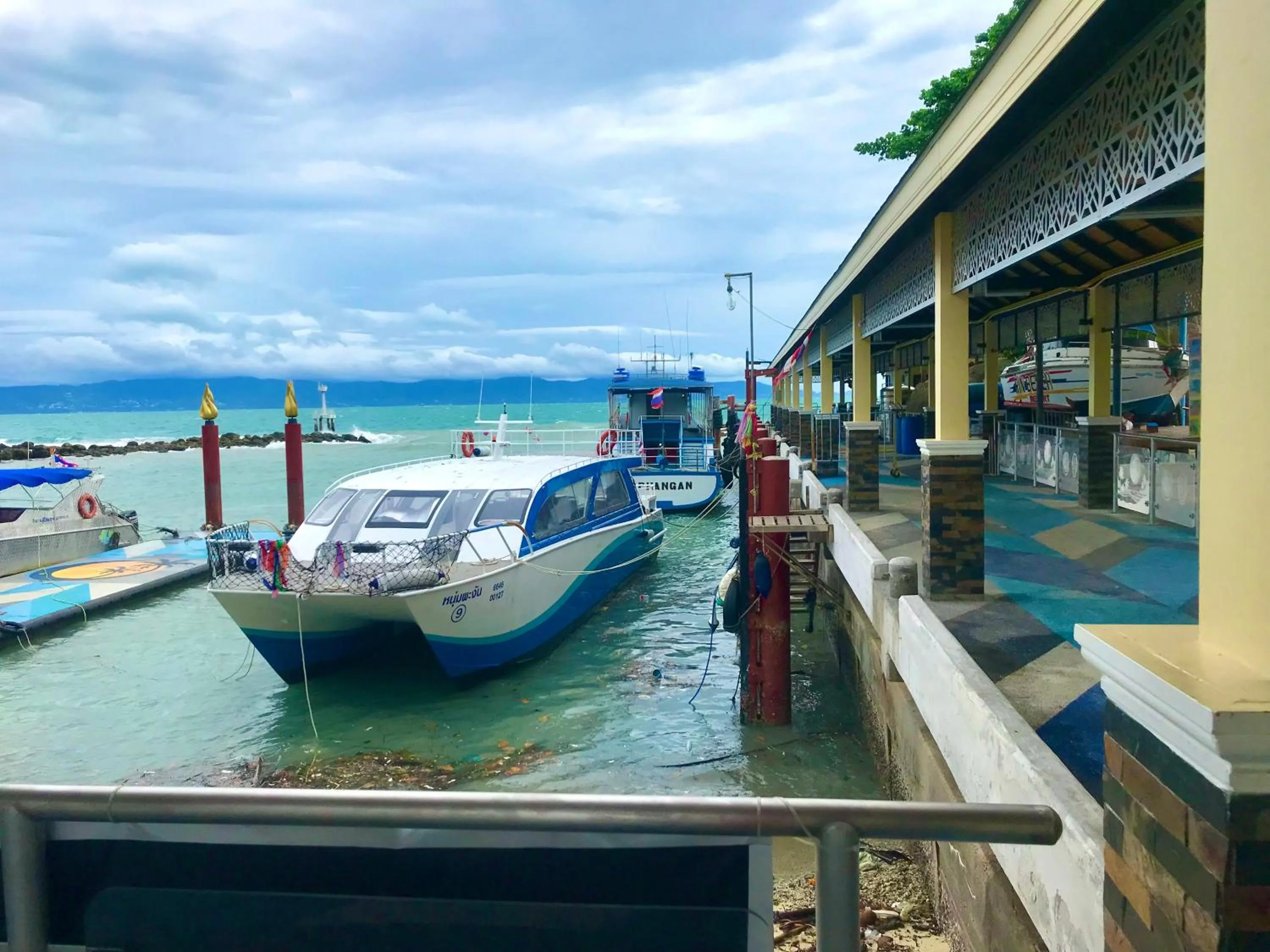 Sea view in Family House Resort, Haad Rin