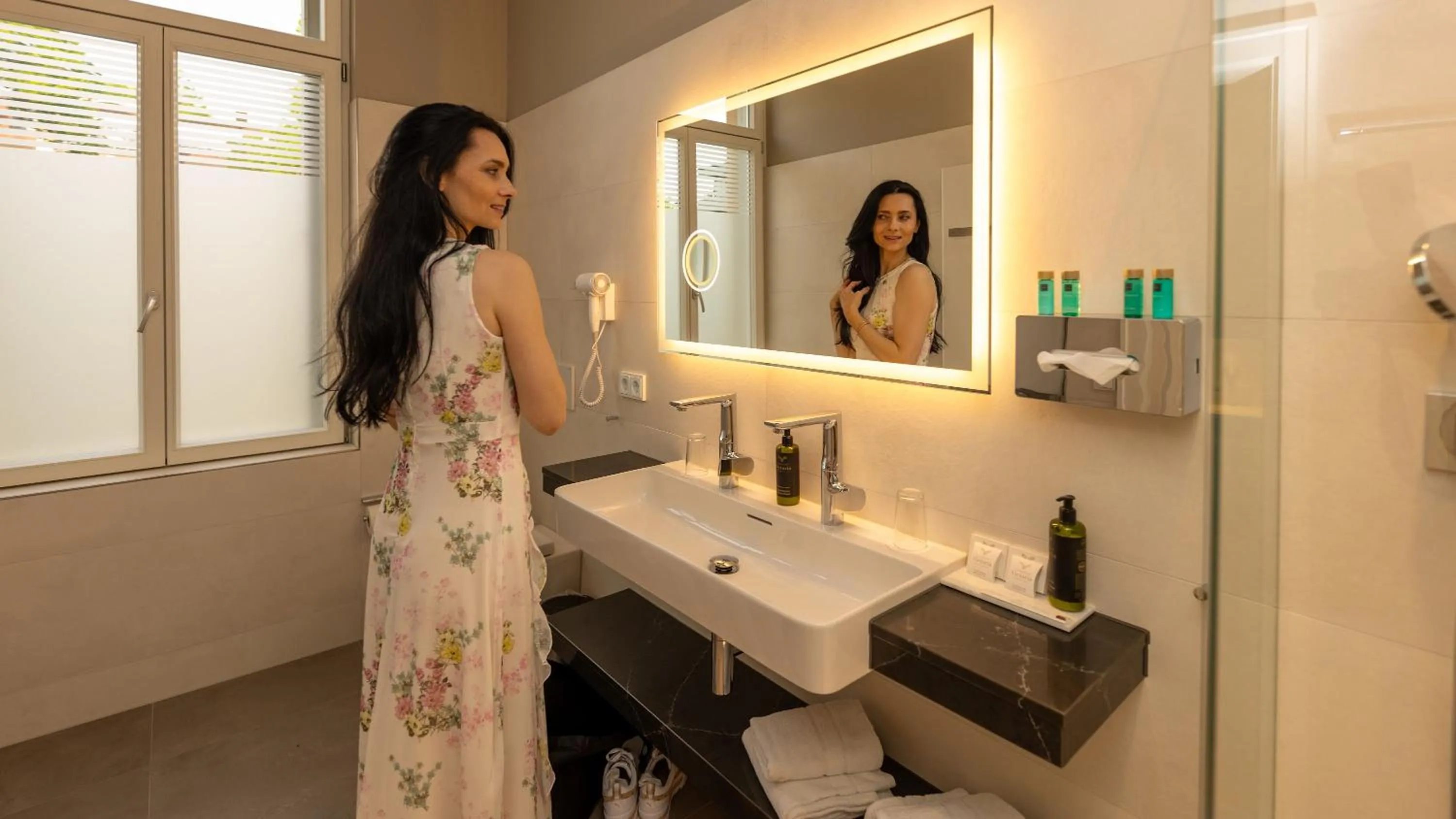 Bathroom in Kaiserhof Victoria