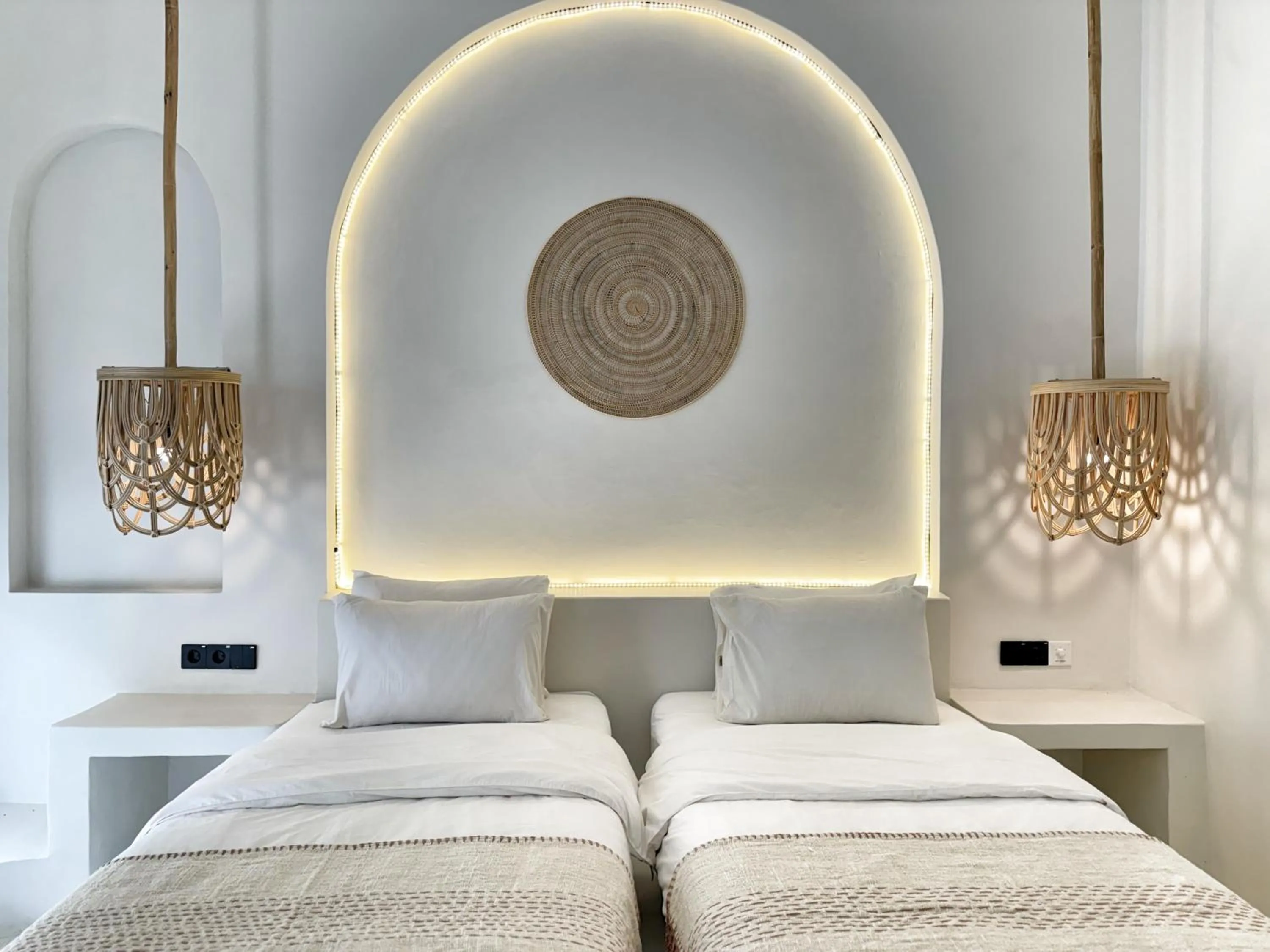 Bed in Kacchapa Resort and Restaurant