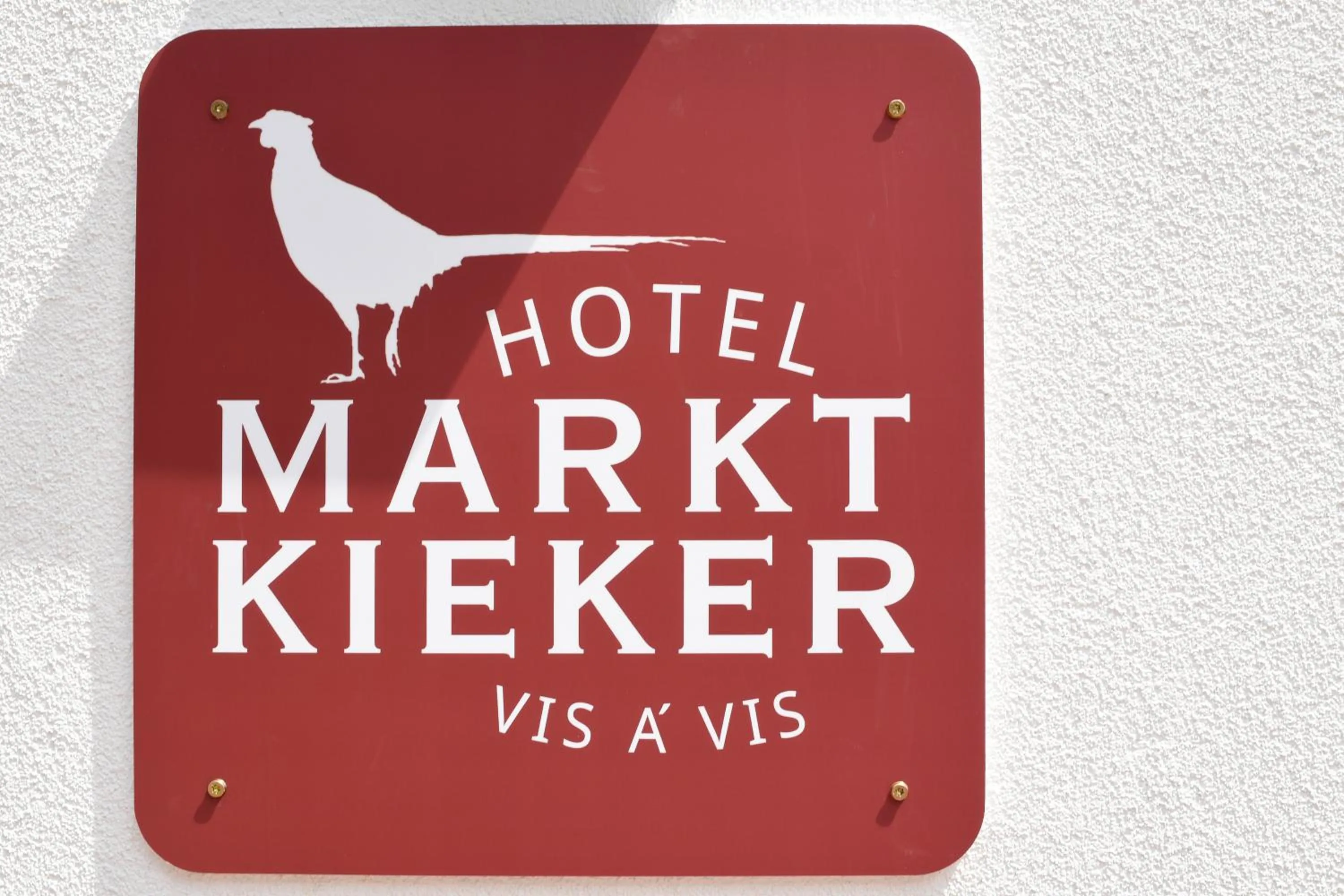 Property logo or sign in Hotel Marktkieker