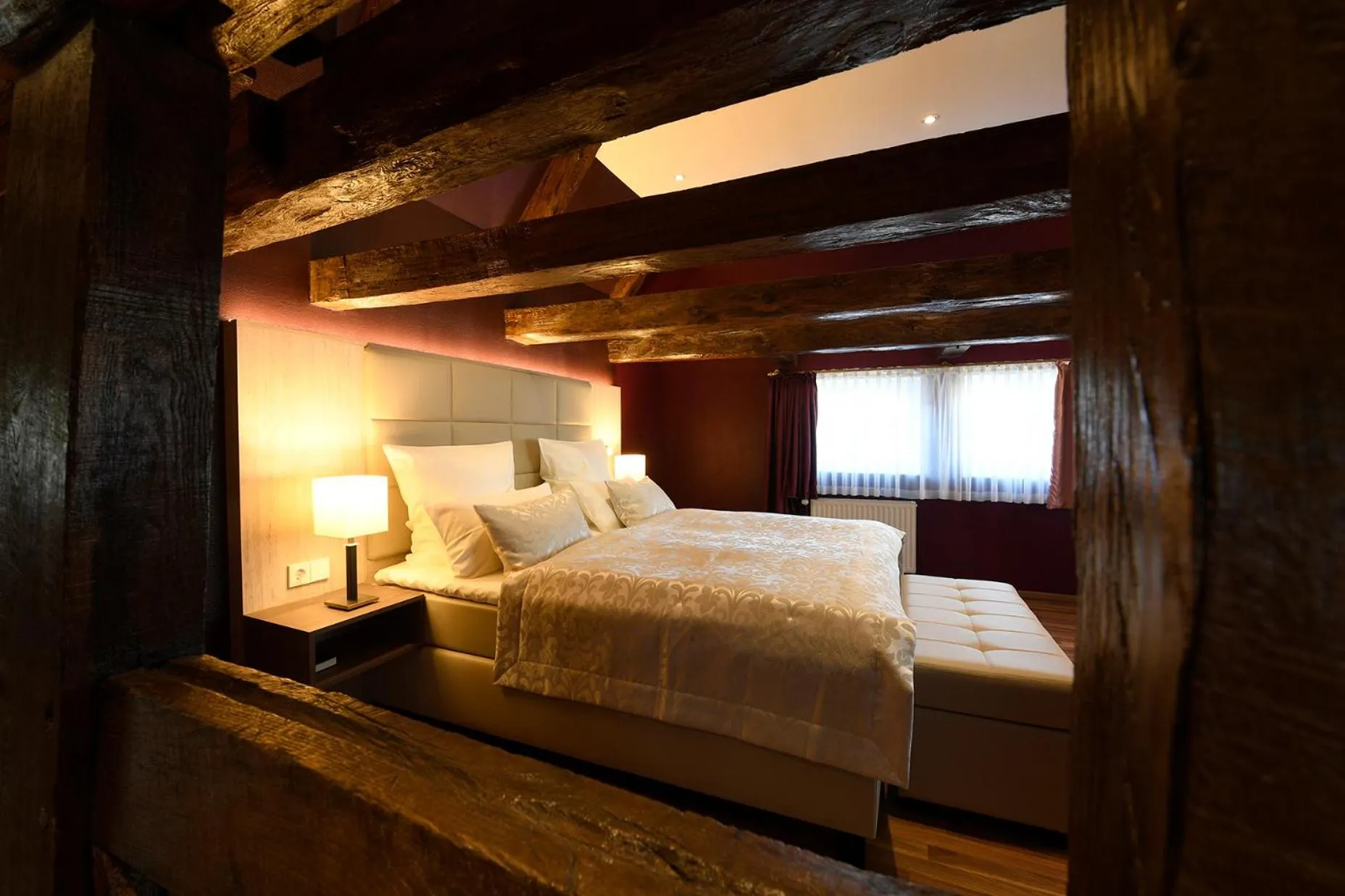 Photo of the whole room, Bed in Hotel Marktkieker