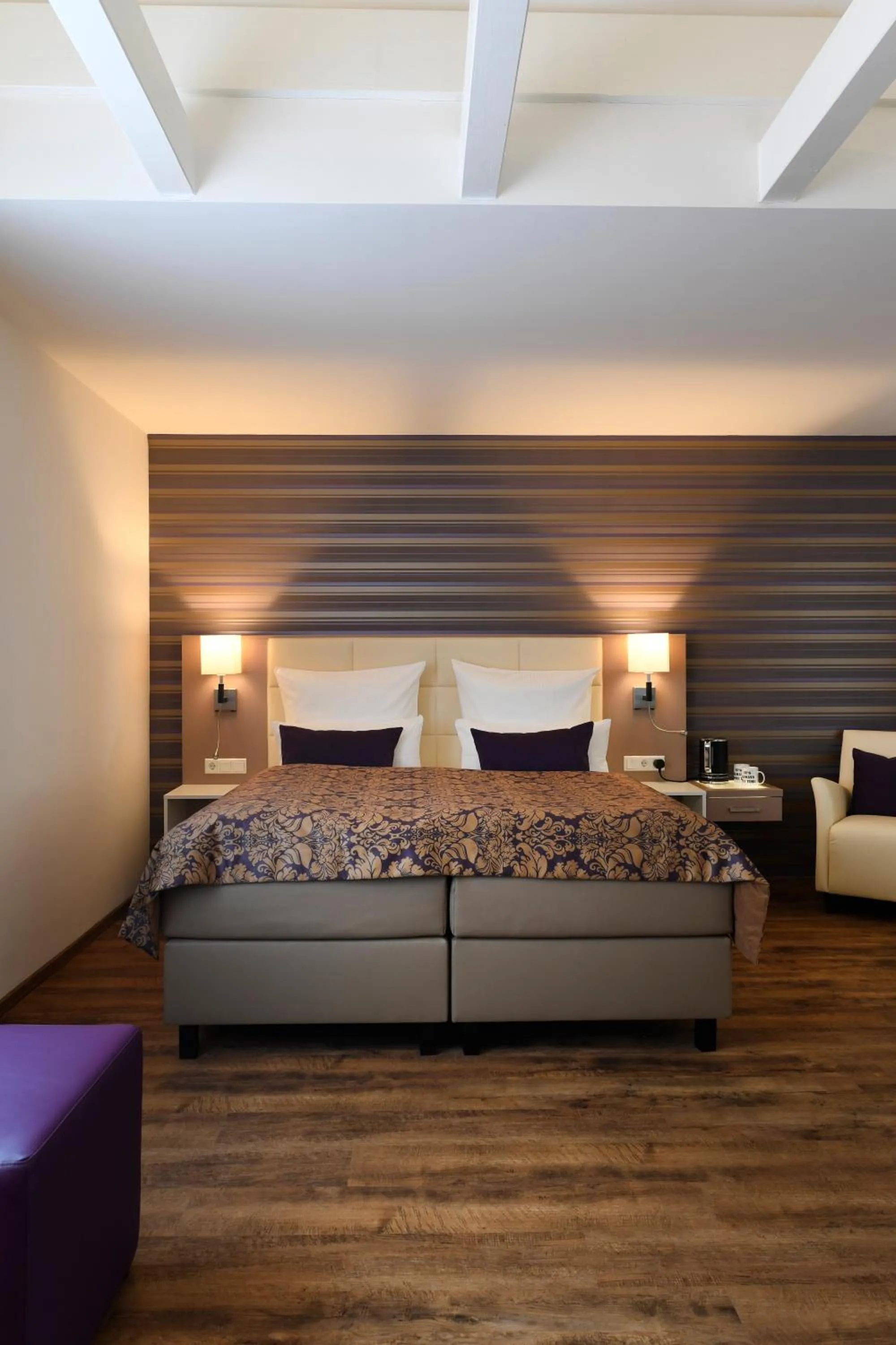 Photo of the whole room, Bed in Hotel Marktkieker