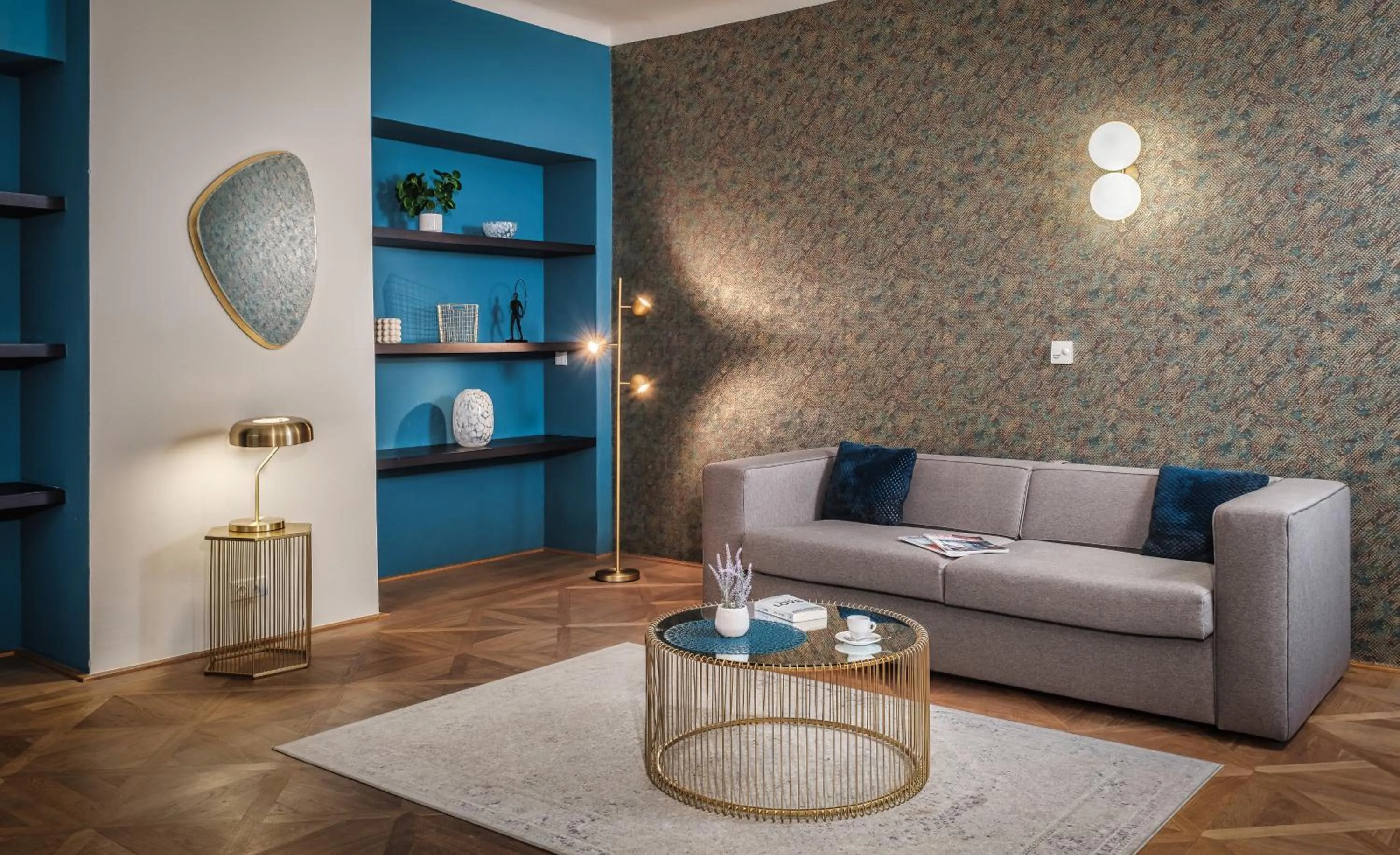 Living room in Golden Angel Suites by Adrez