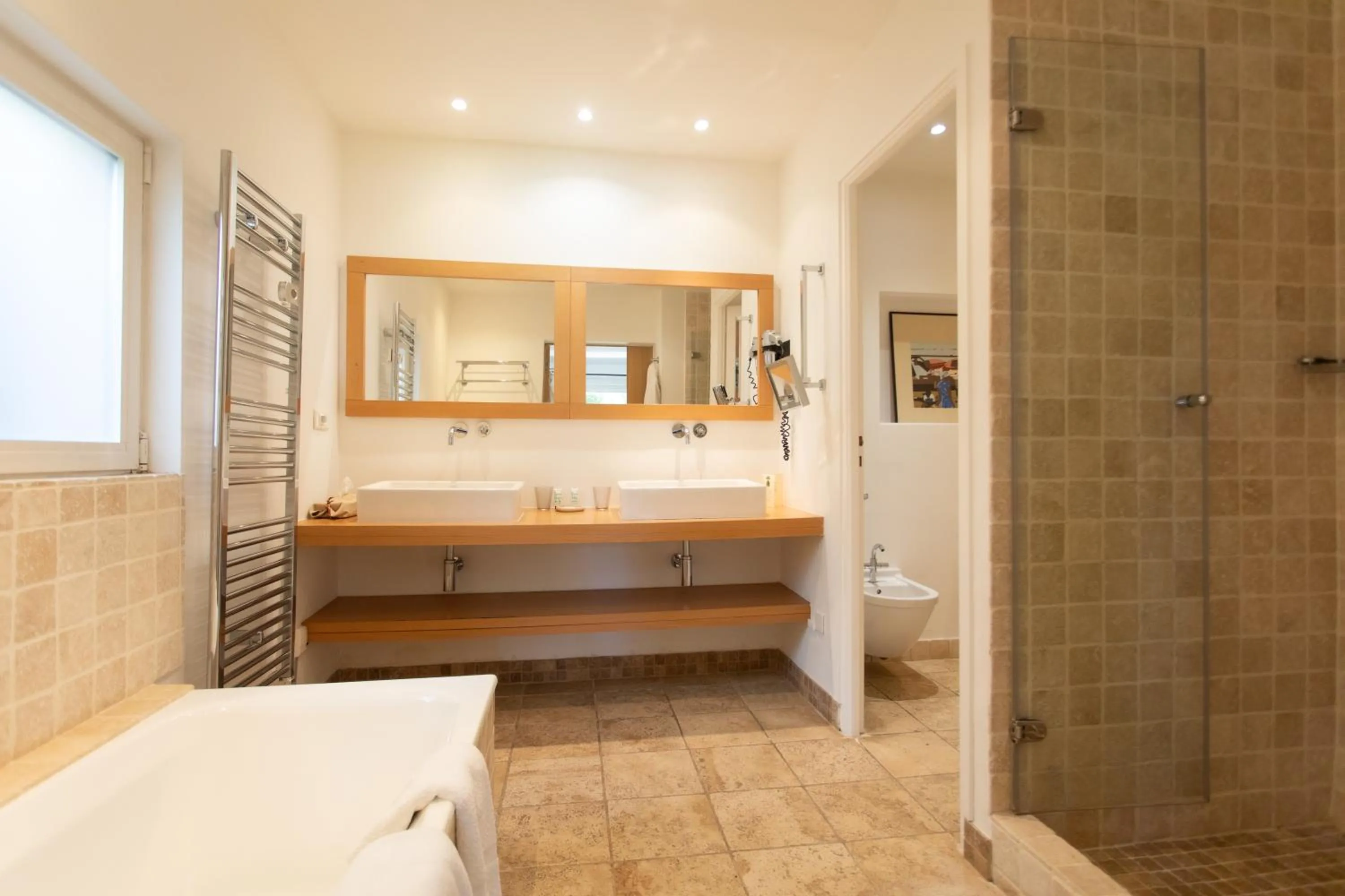 Shower in Hotel Le Verger Maelvi