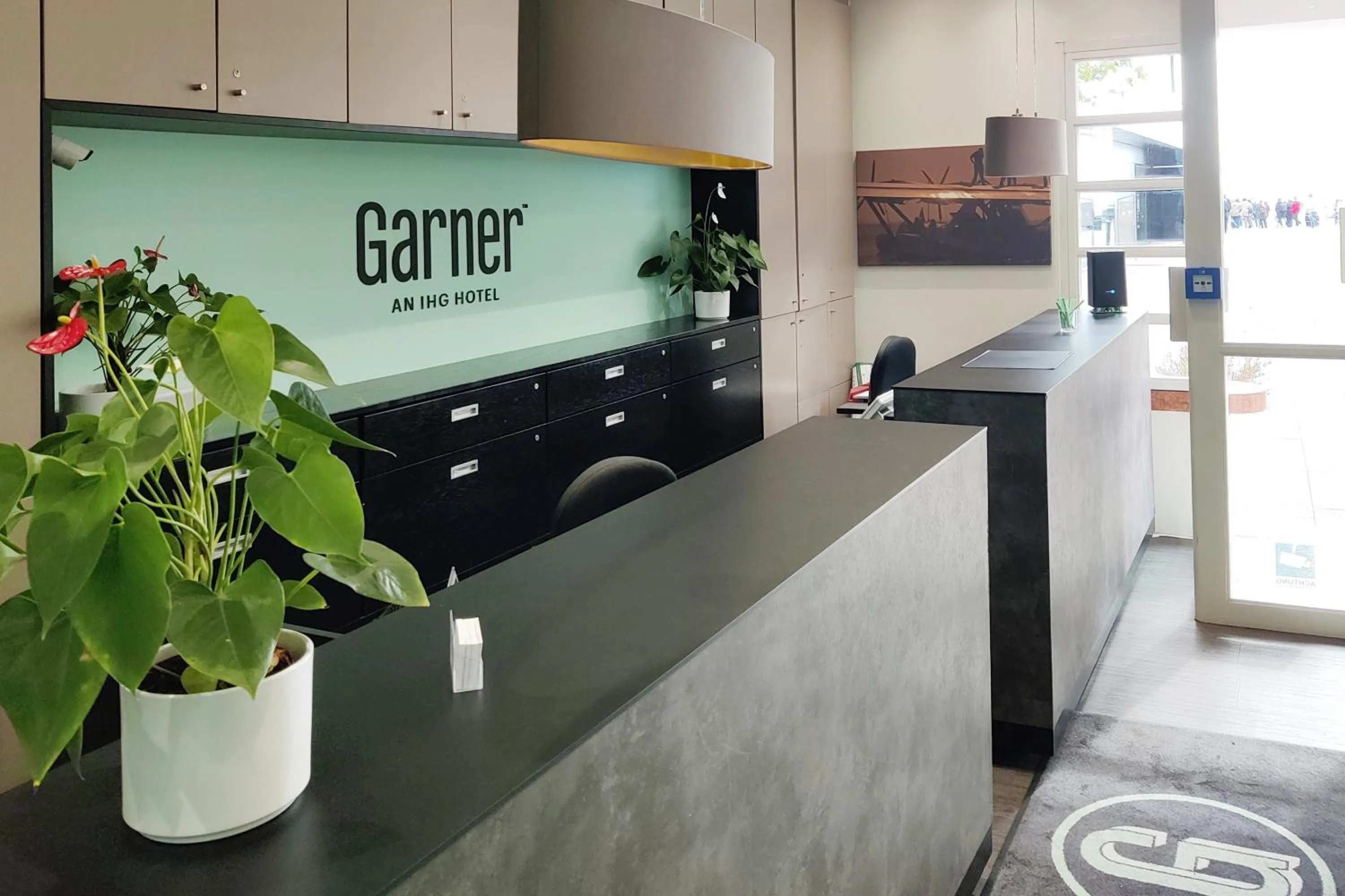 Lobby or reception in Select Hotel Friedrichshafen