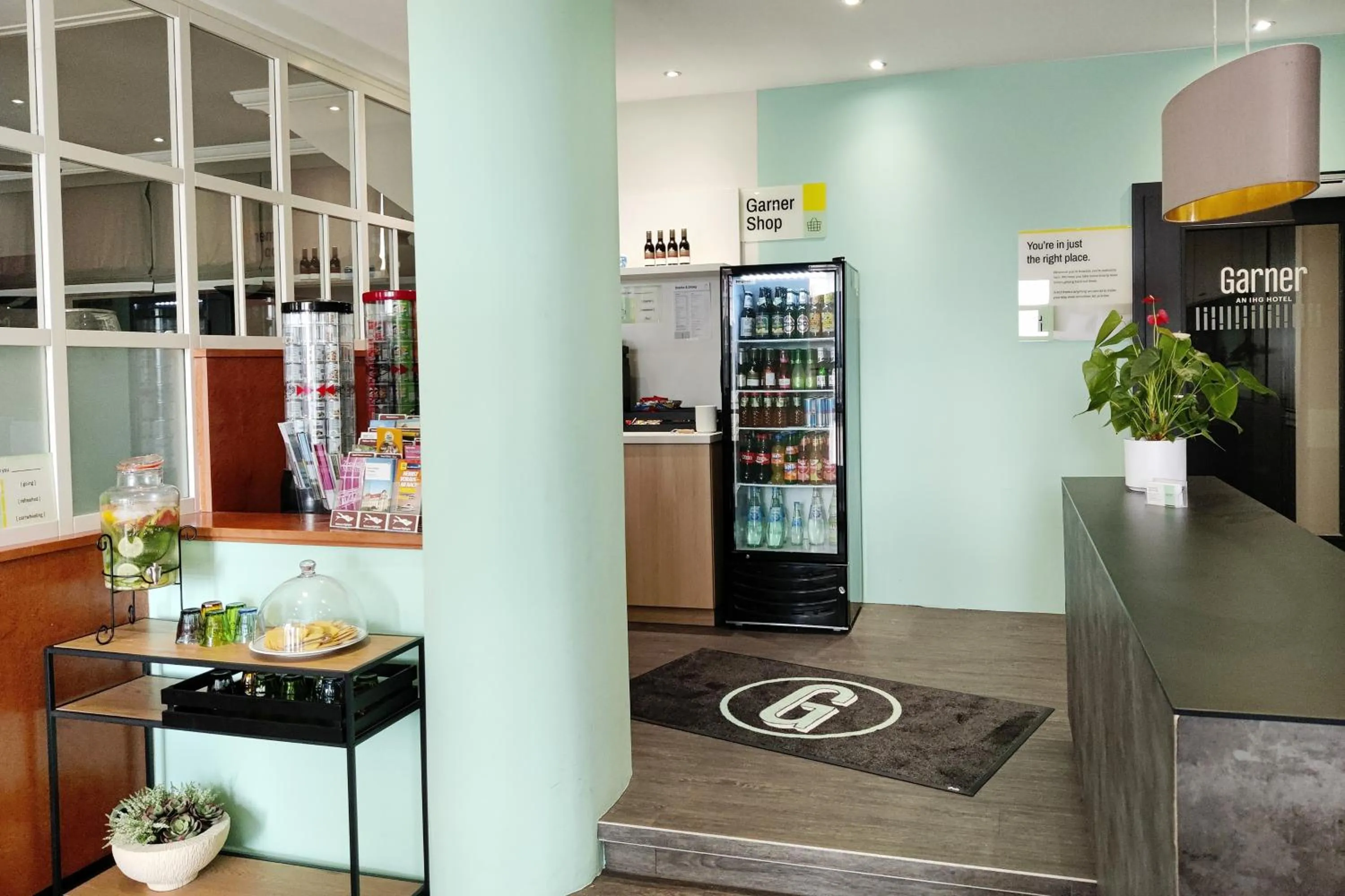 Lobby or reception in Select Hotel Friedrichshafen