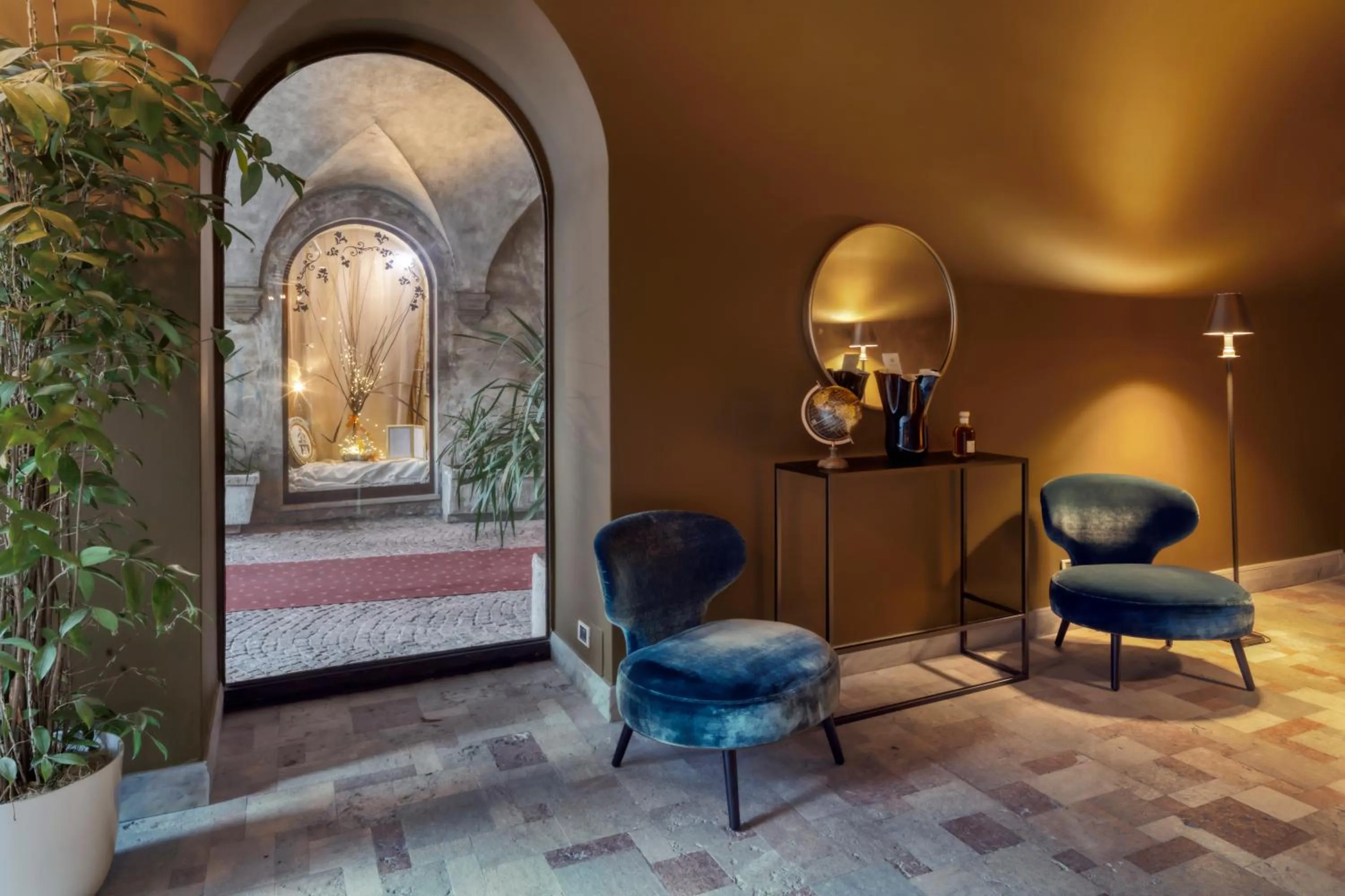 Lobby or reception in Porta Altinia Suites