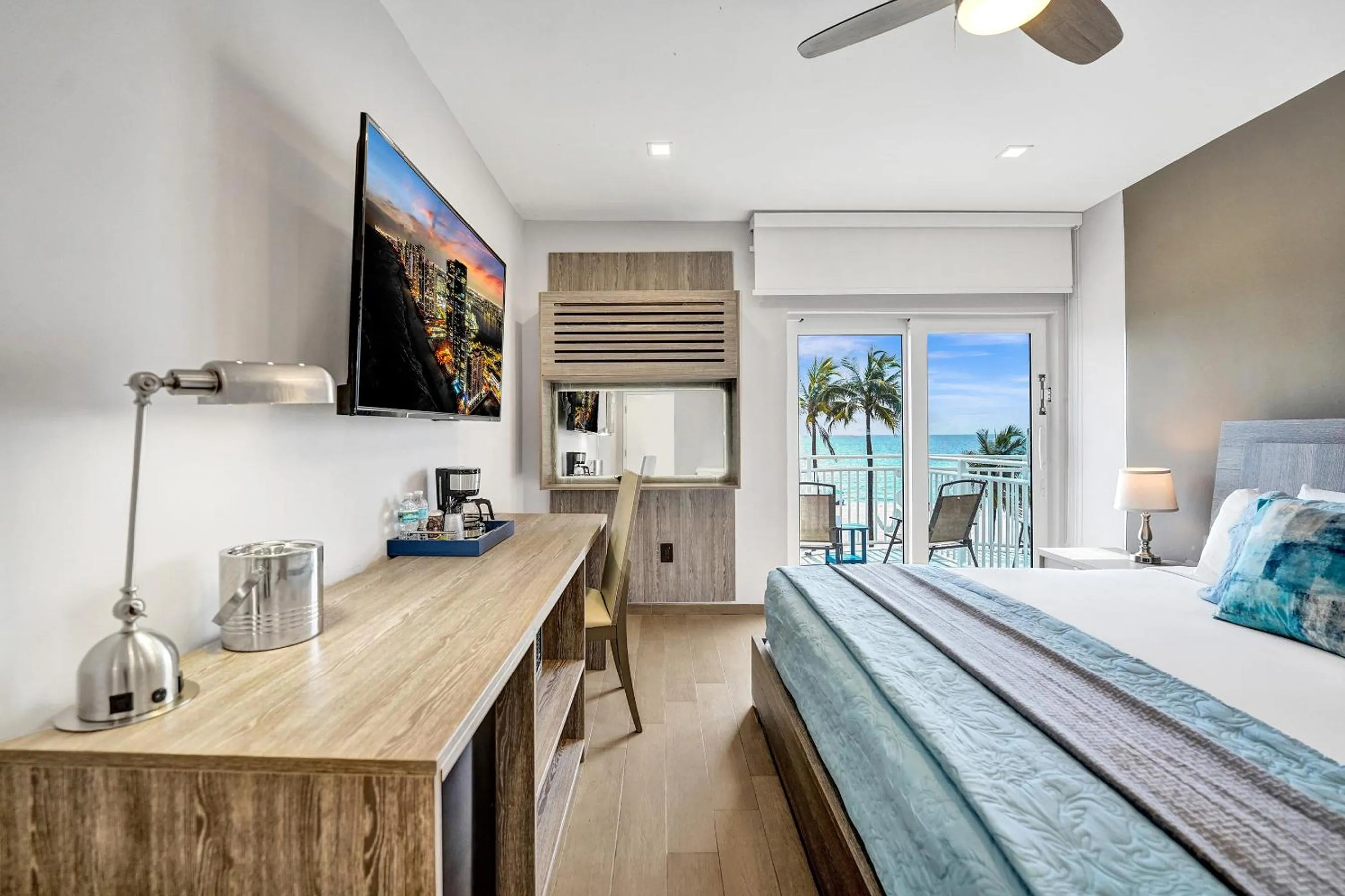 Bed in Hotel Sheldon