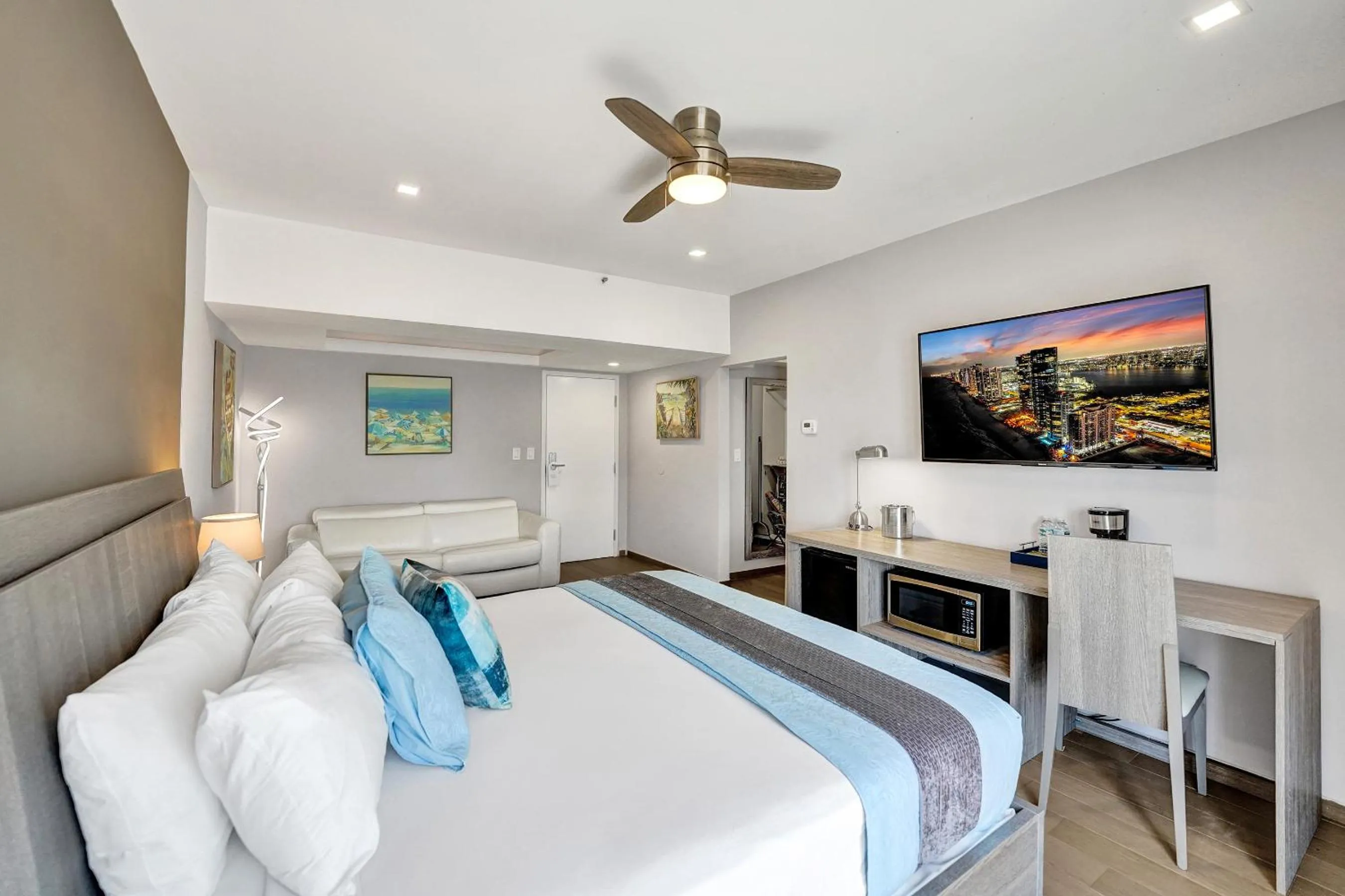 Bed in Hotel Sheldon