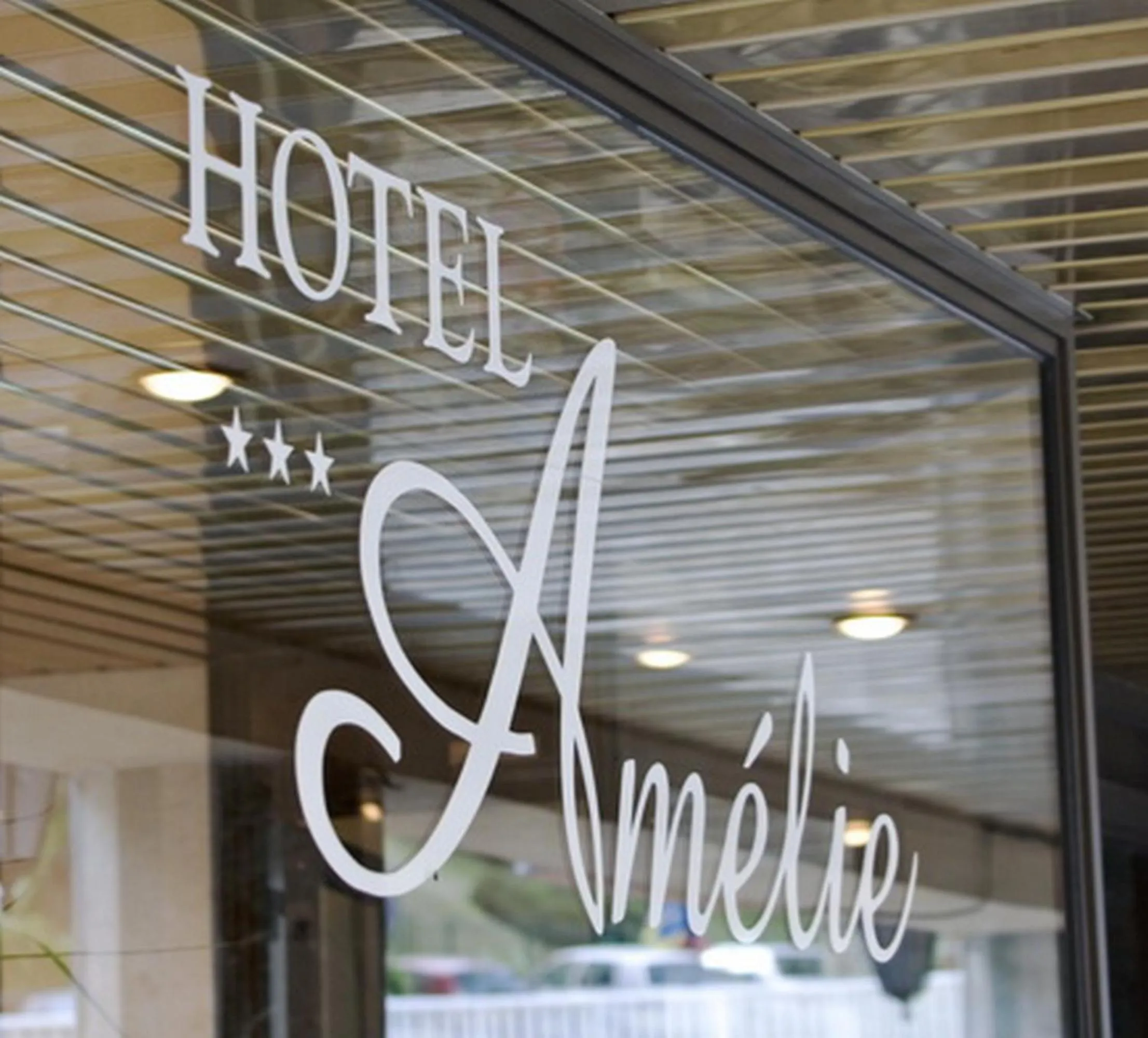Property logo or sign in Hotel Amélie