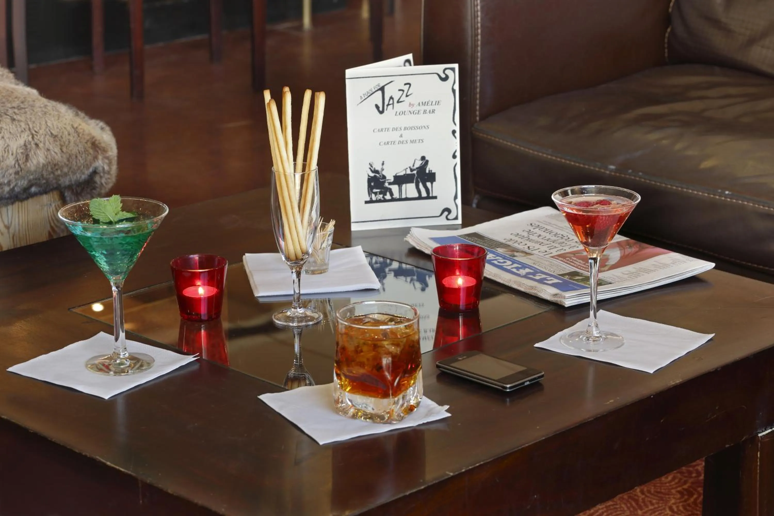 Lounge or bar in Hotel Amélie