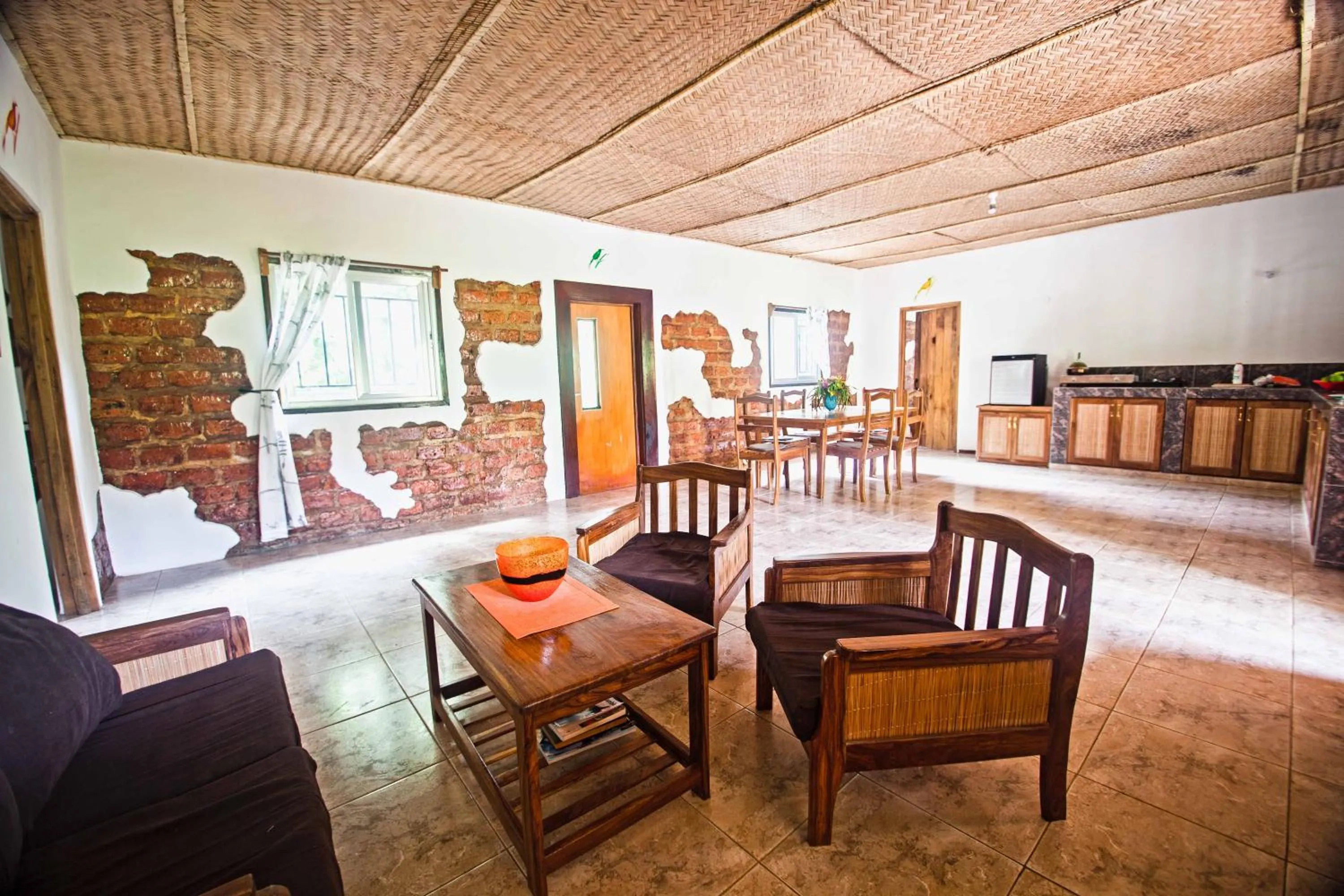 Property building in Footsteps Eco-Lodge